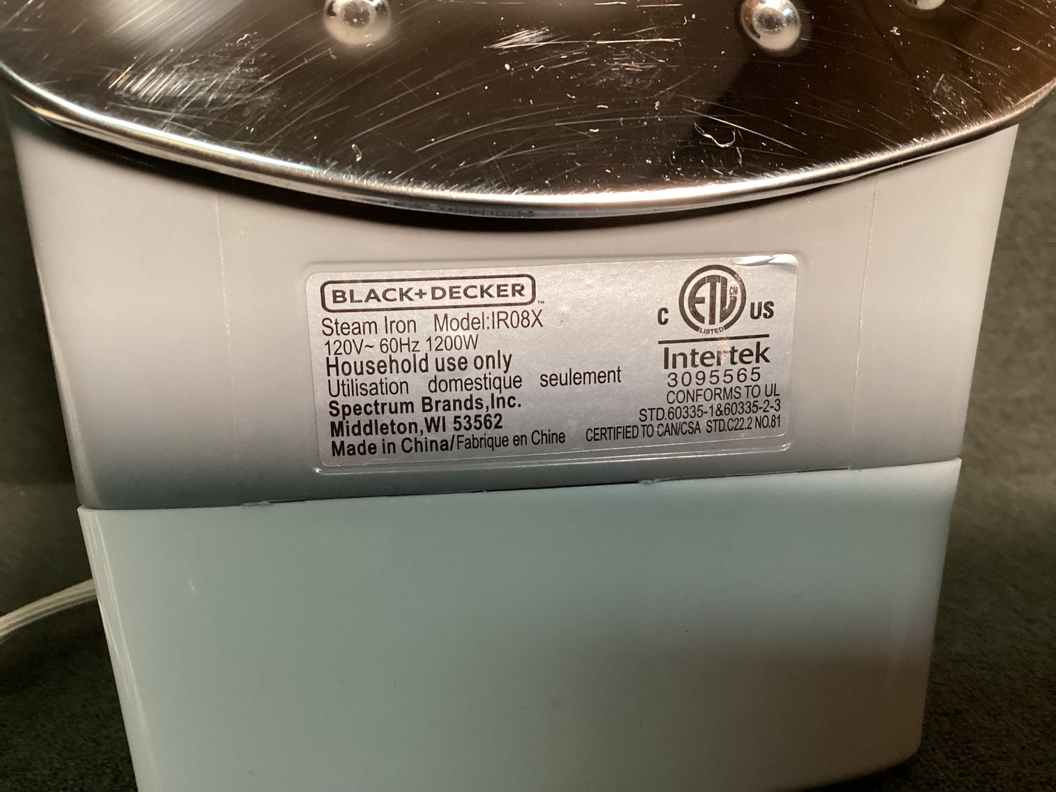 Image for Black & Decker Iron