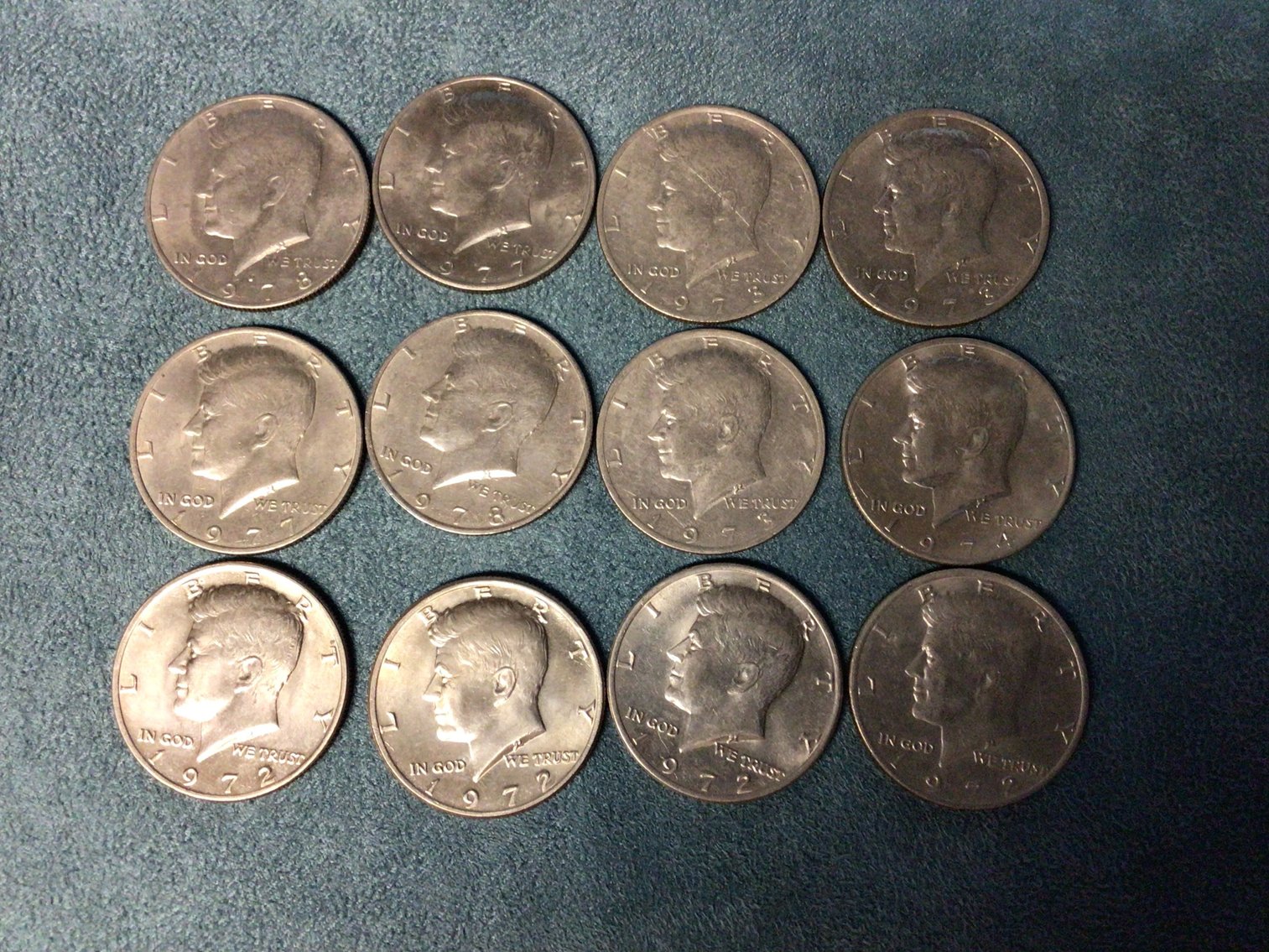 Image for Kennedy Half Dollars - Multiple years - all 1970’s