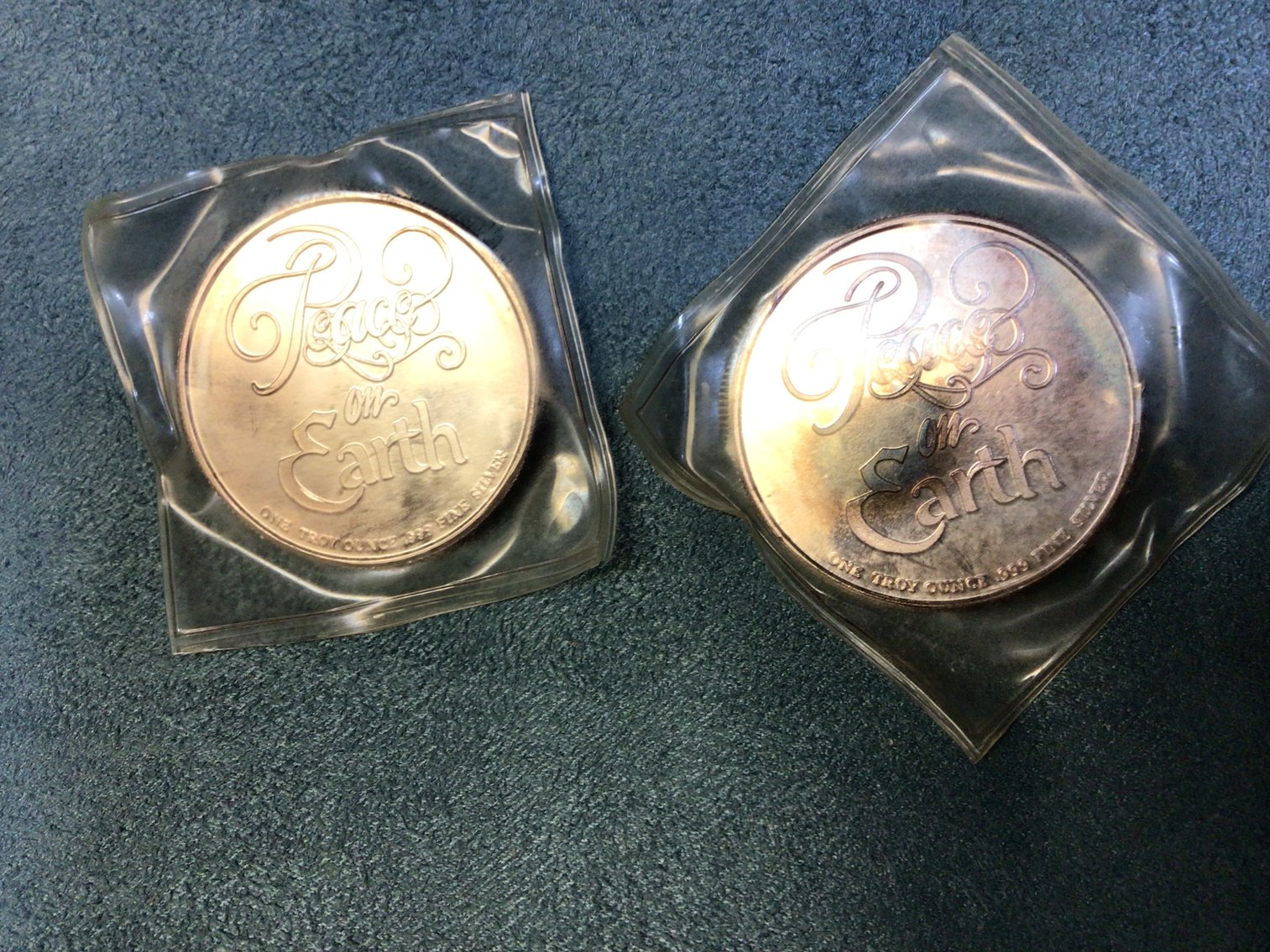 Image for 1 Troy Oz Fine Silver - Christmas Coins