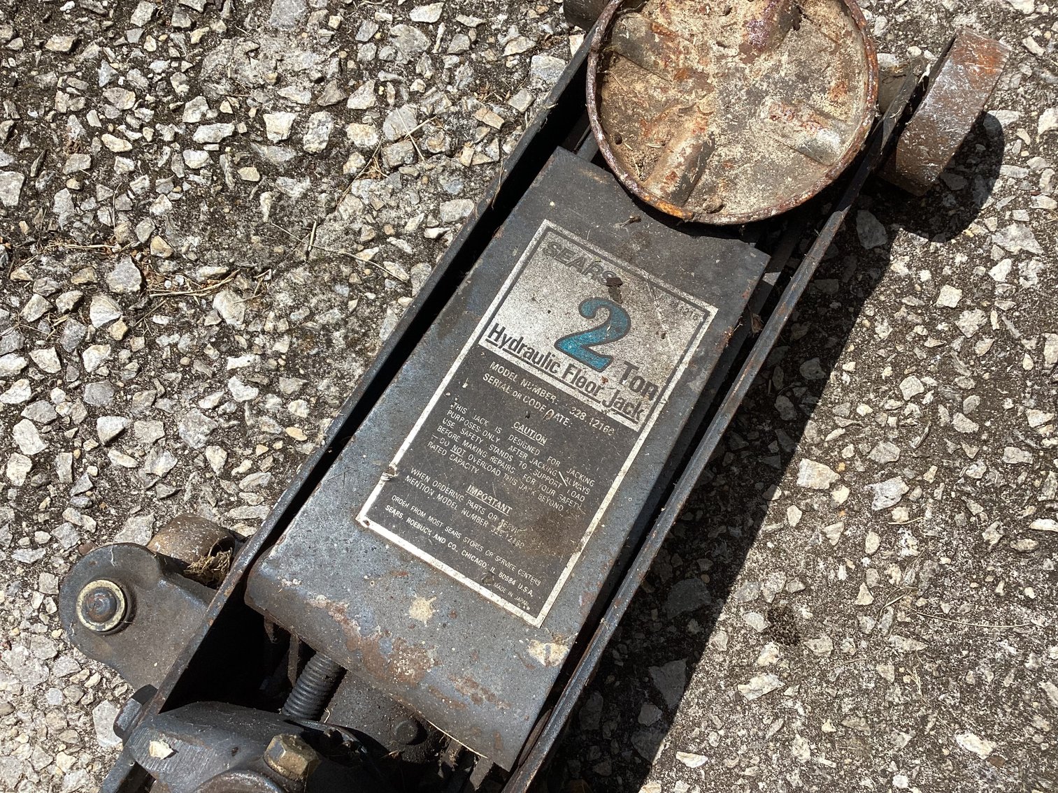 Image for Sears 2 Ton Floor Jack