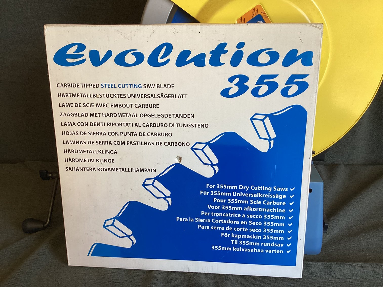 Image for Evolution 9314-T2 Steel Cutting Chop Saw