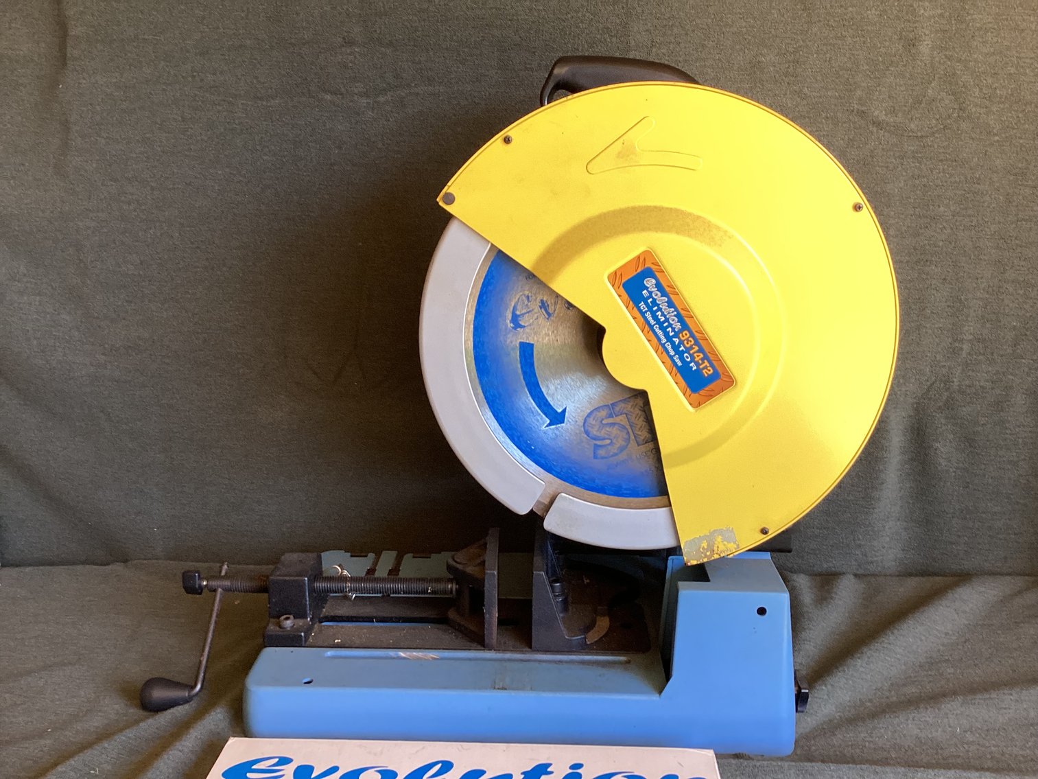 Image for Evolution 9314-T2 Steel Cutting Chop Saw