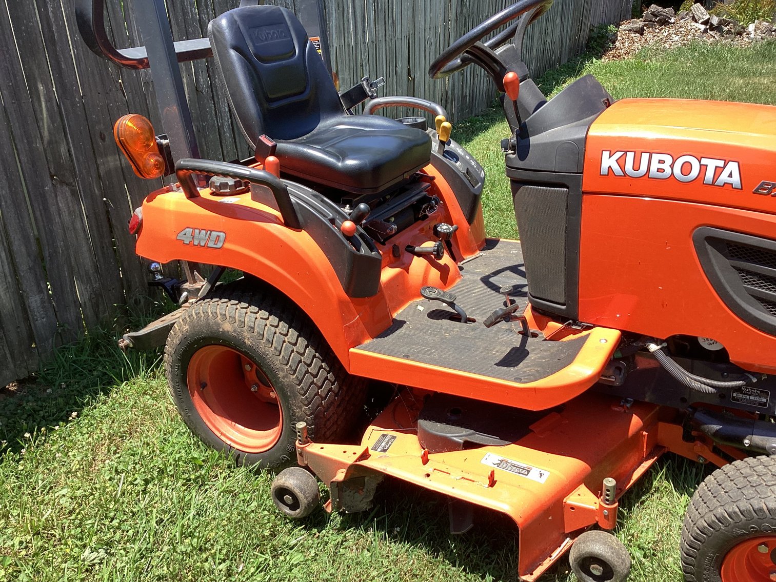 Image for Kubota BX 1870 4WD Diesel Tractor with Mowing Deck, PTO, and 3 Point Hitch