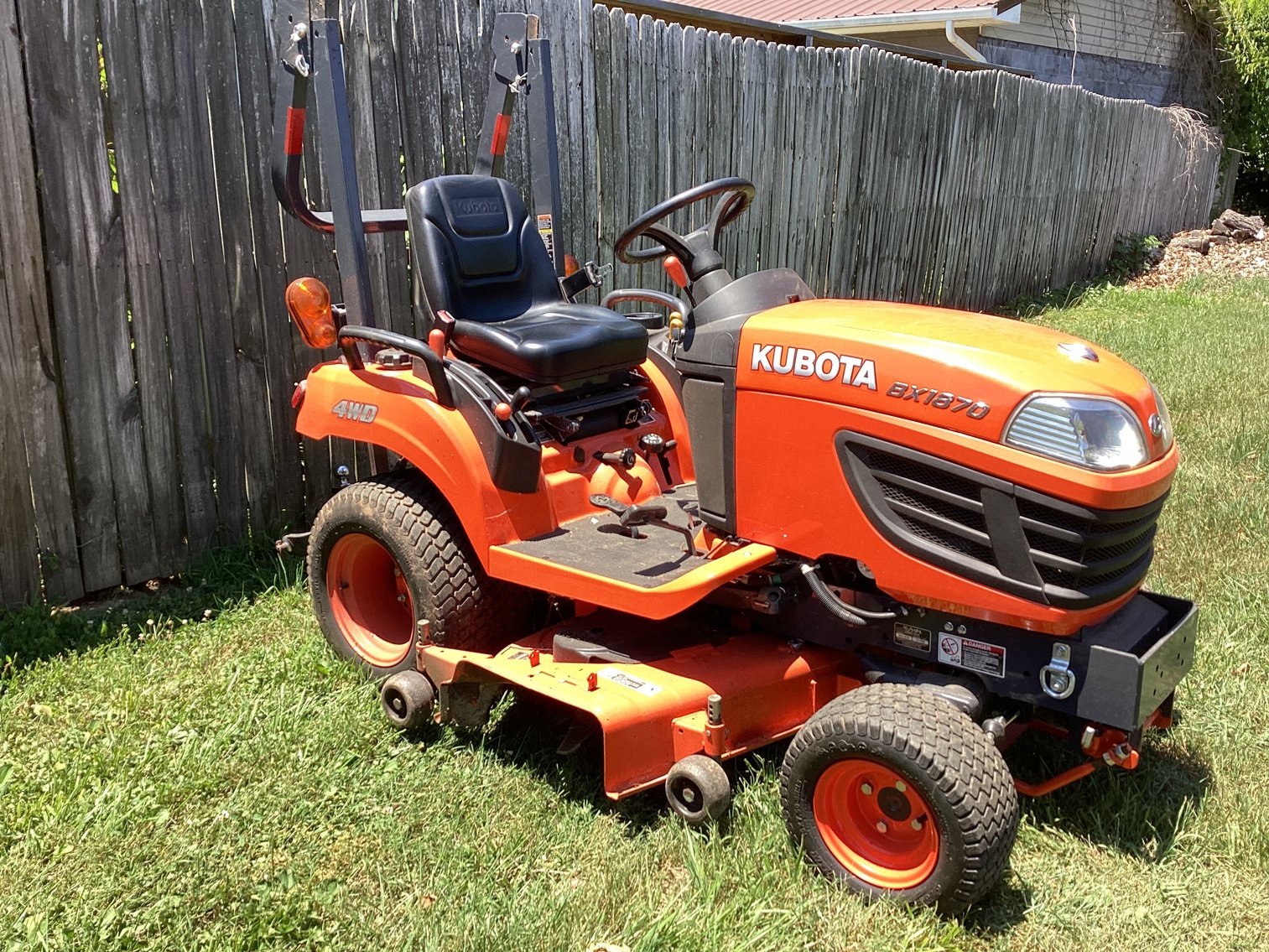Image for Kubota BX 1870 4WD Diesel Tractor with Mowing Deck, PTO, and 3 Point Hitch