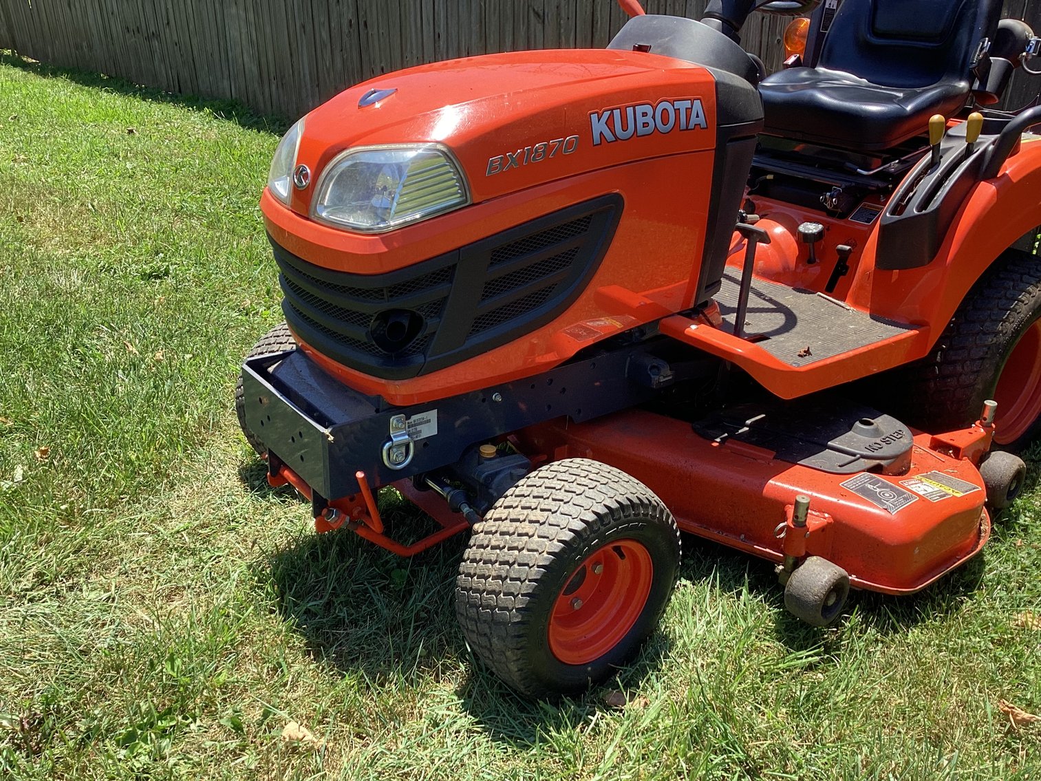 Image for Kubota BX 1870 4WD Diesel Tractor with Mowing Deck, PTO, and 3 Point Hitch