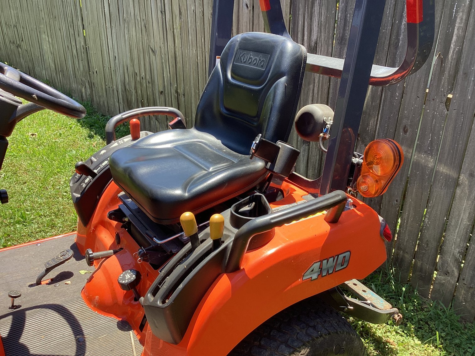 Image for Kubota BX 1870 4WD Diesel Tractor with Mowing Deck, PTO, and 3 Point Hitch