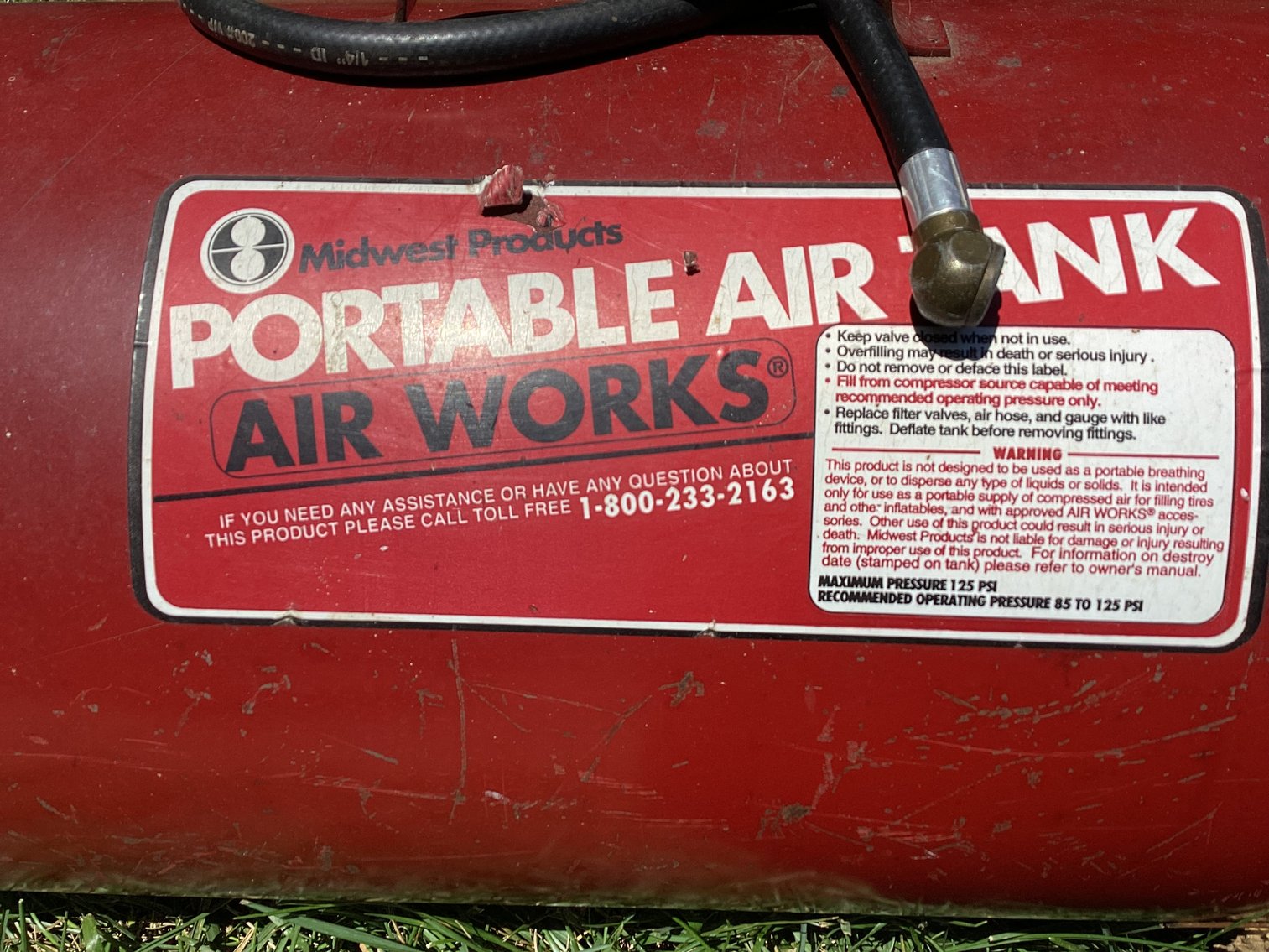 Image for Compressed Air Tank