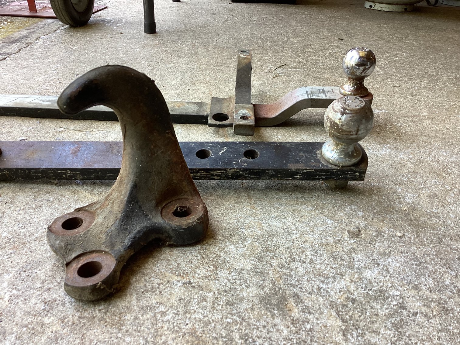 Image for Tractor Draw Bars with Mounted Balls