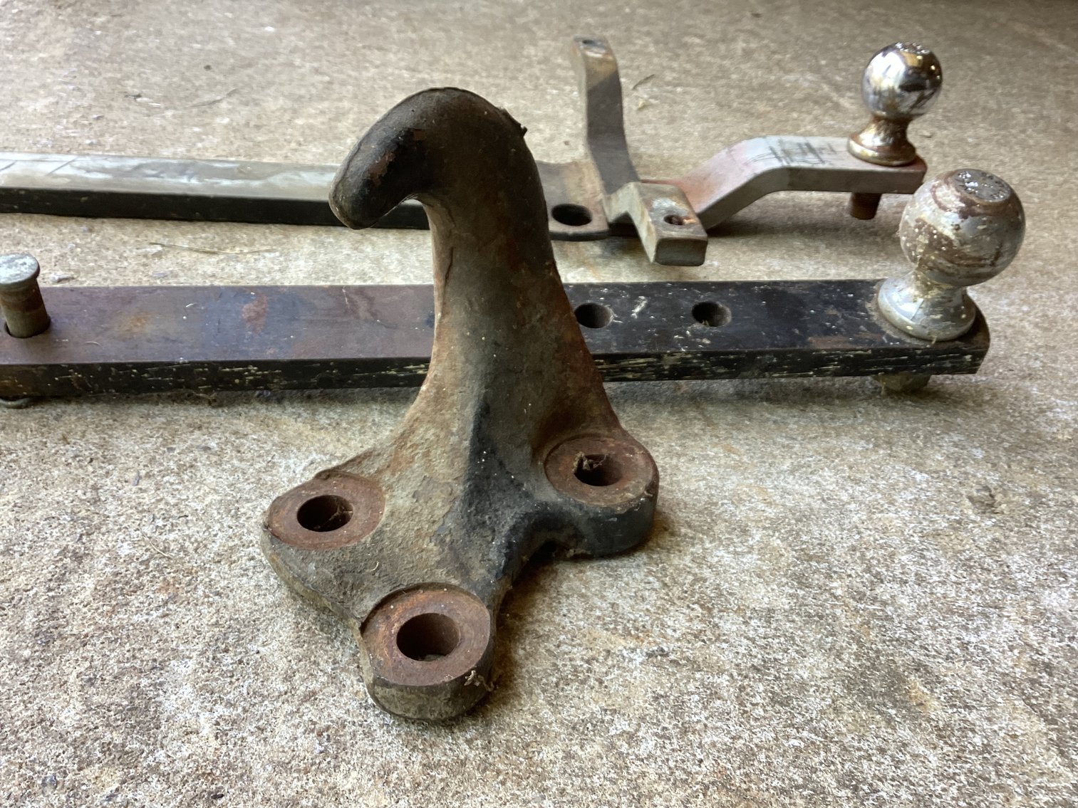 Image for Tractor Draw Bars with Mounted Balls