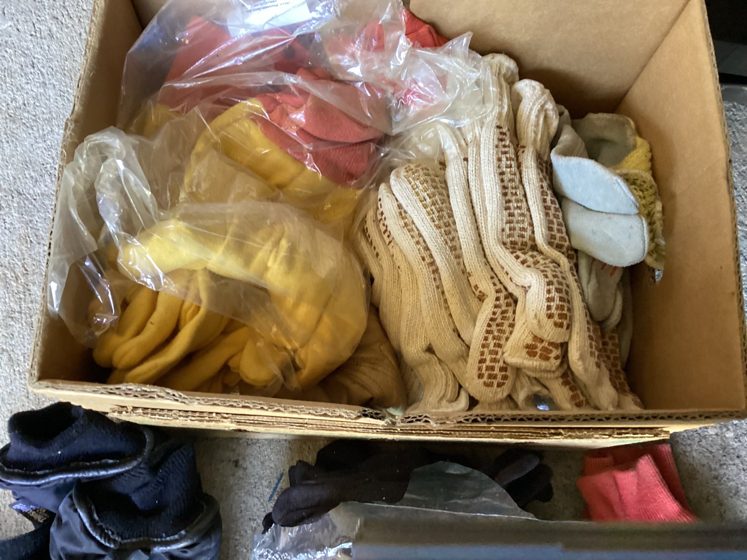 Image for Large Lot Of Work Gloves