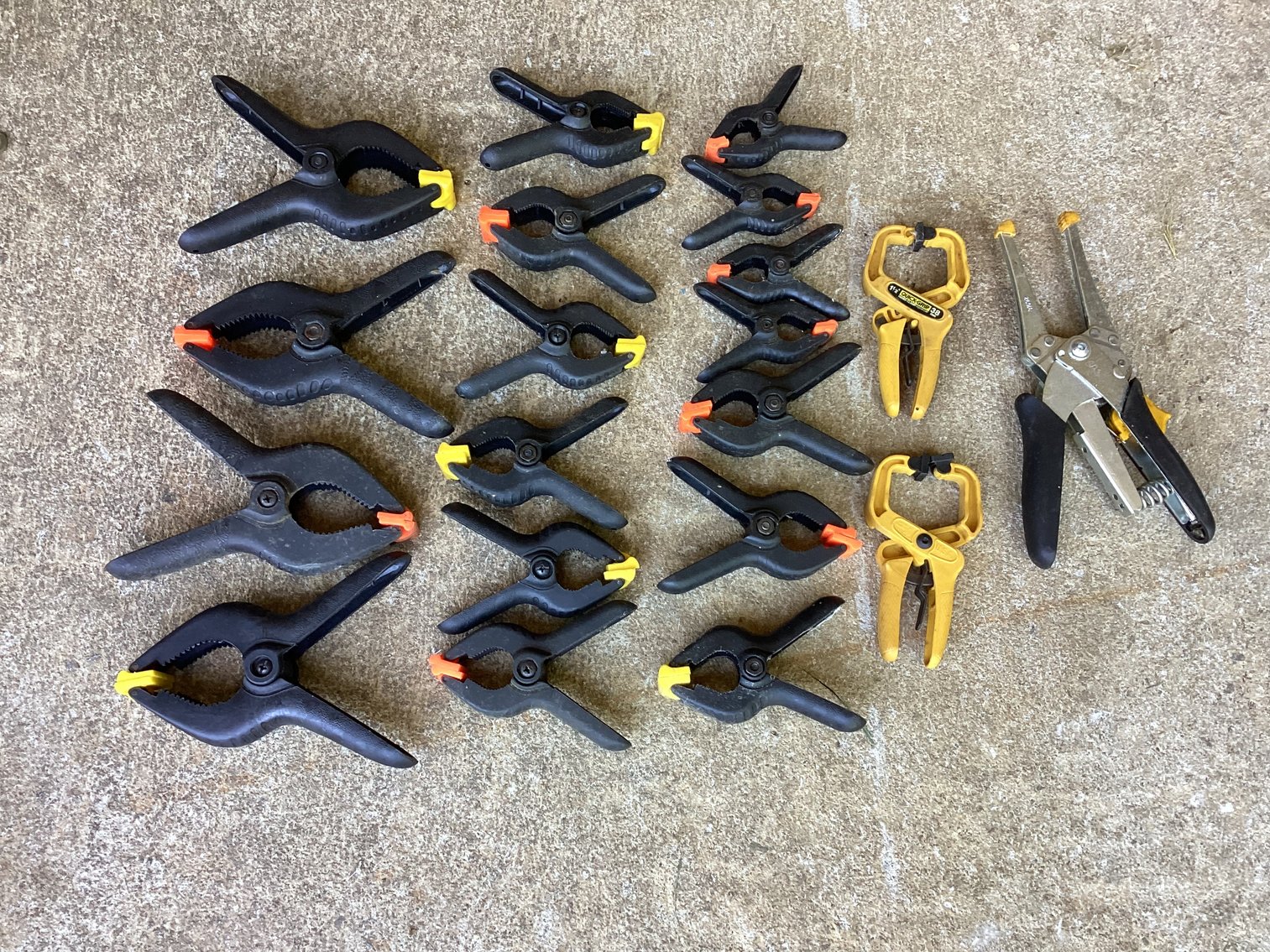 Image for Spring Grip Hand Clamps