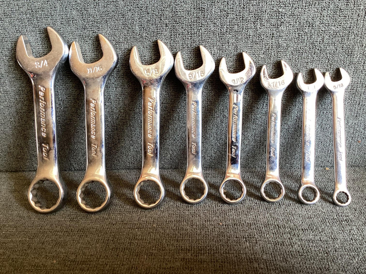 Image for Performance Tool Combination Wrench Set