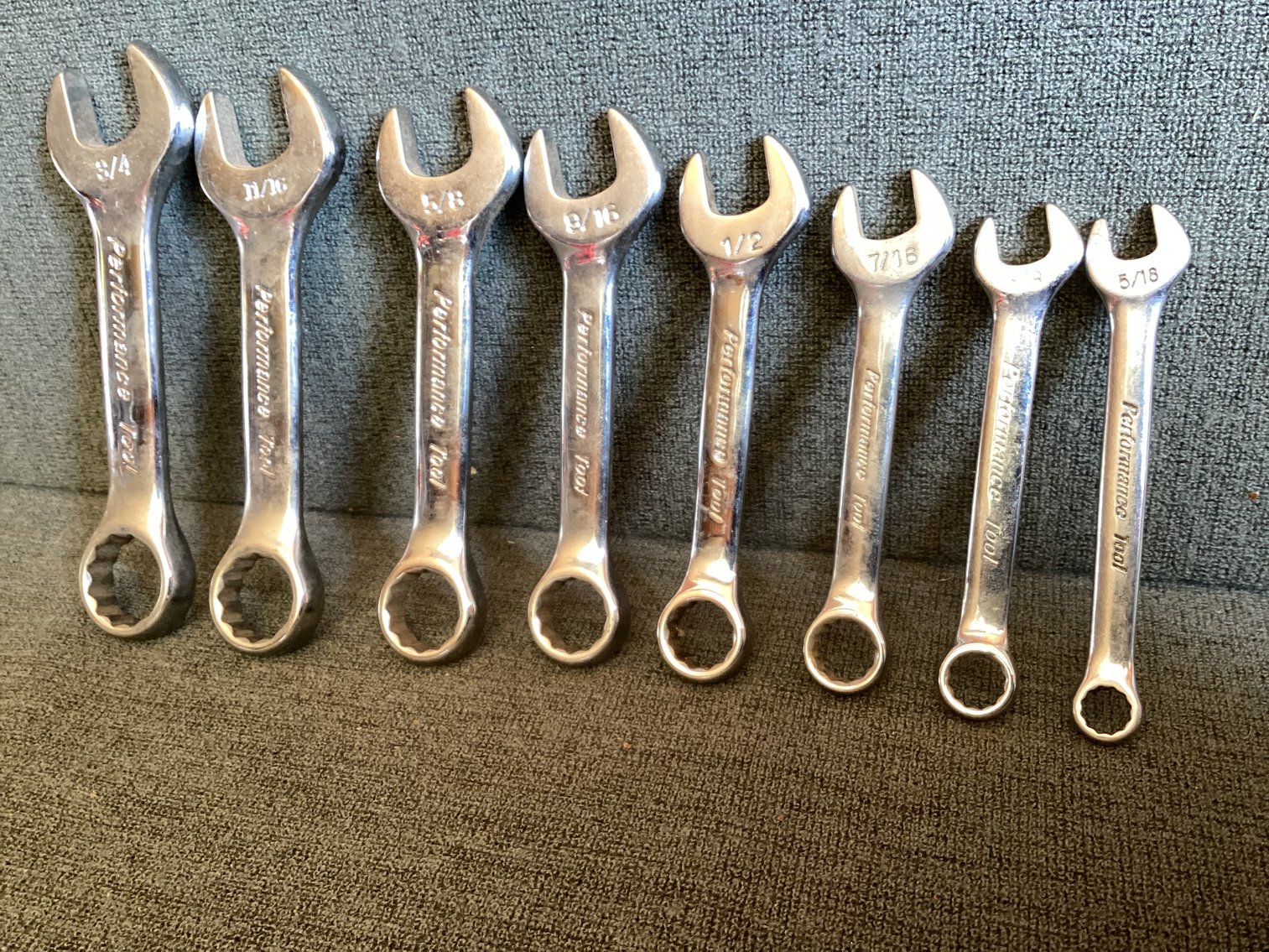 Image for Performance Tool Combination Wrench Set