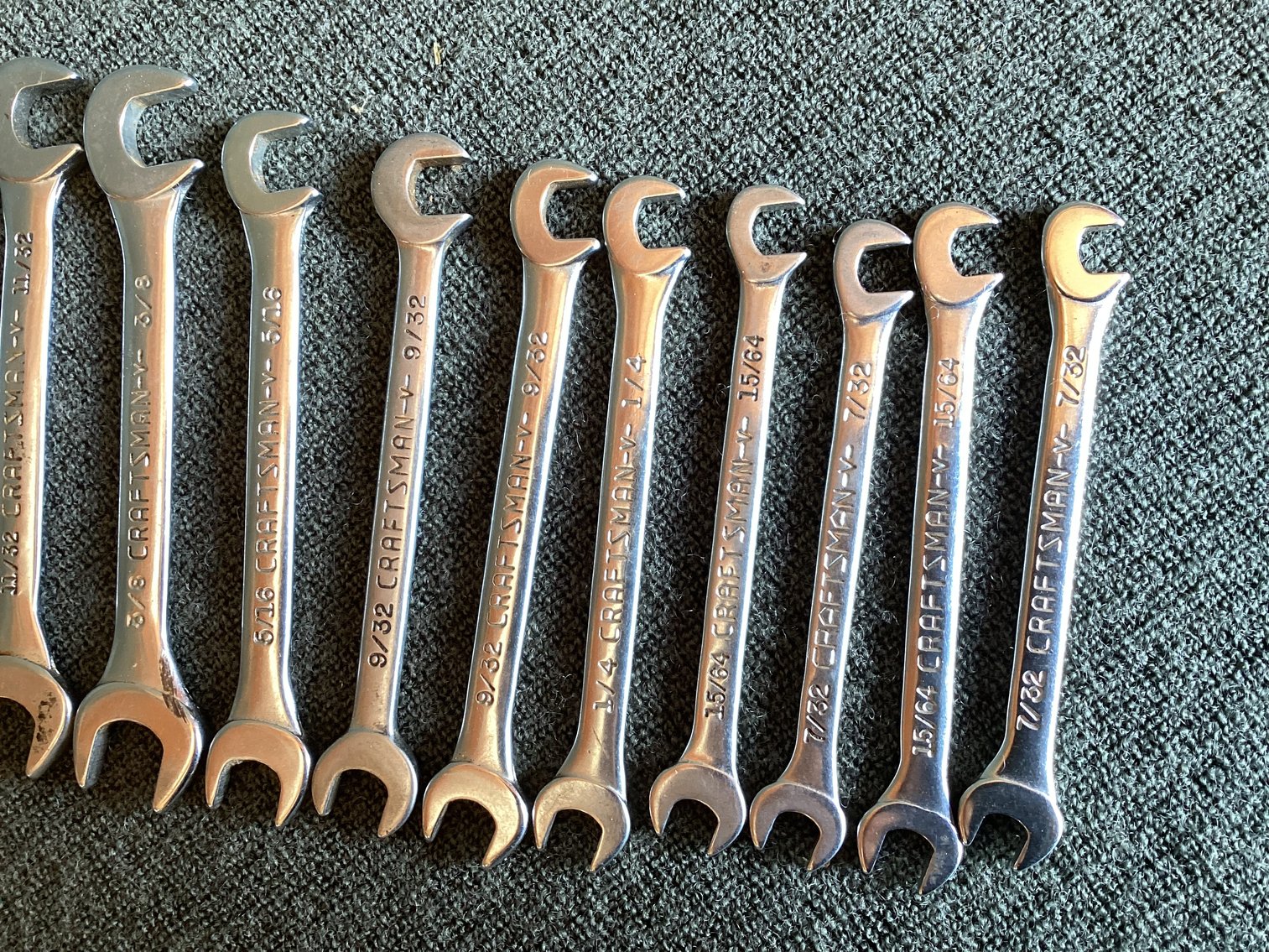 Image for Craftsman Small Open End (Ignition) Wrenches