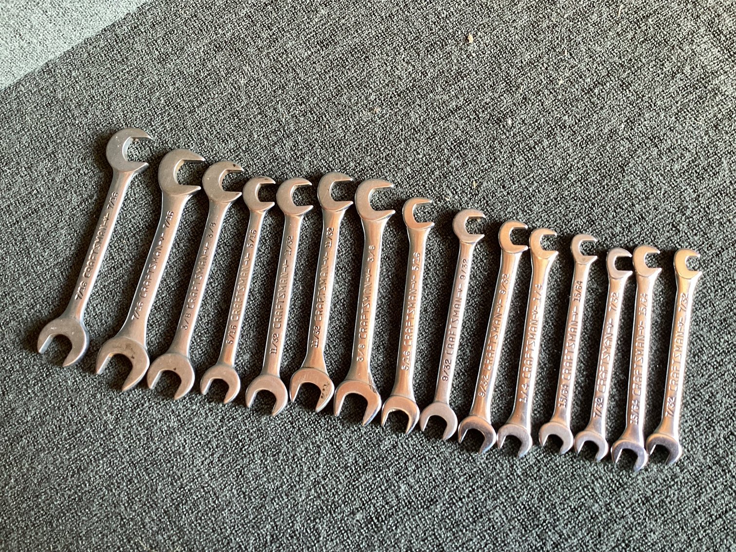 Image for Craftsman Small Open End (Ignition) Wrenches