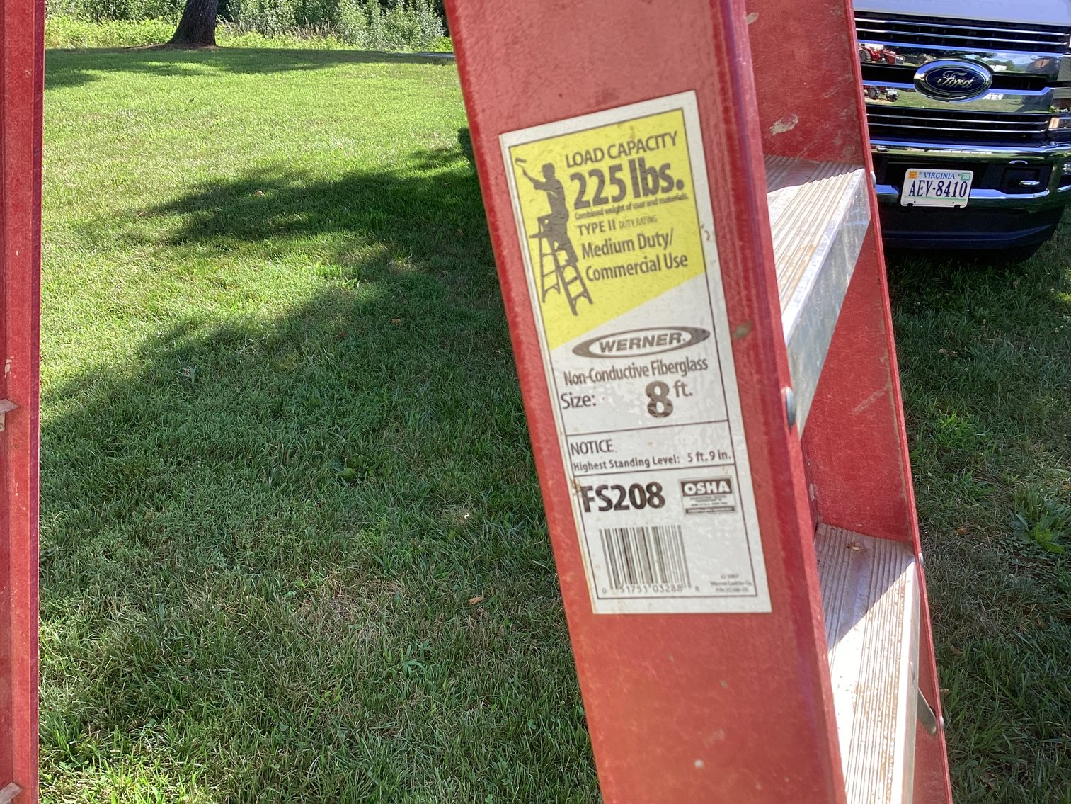 Image for 8’  Fiberglass Ladder