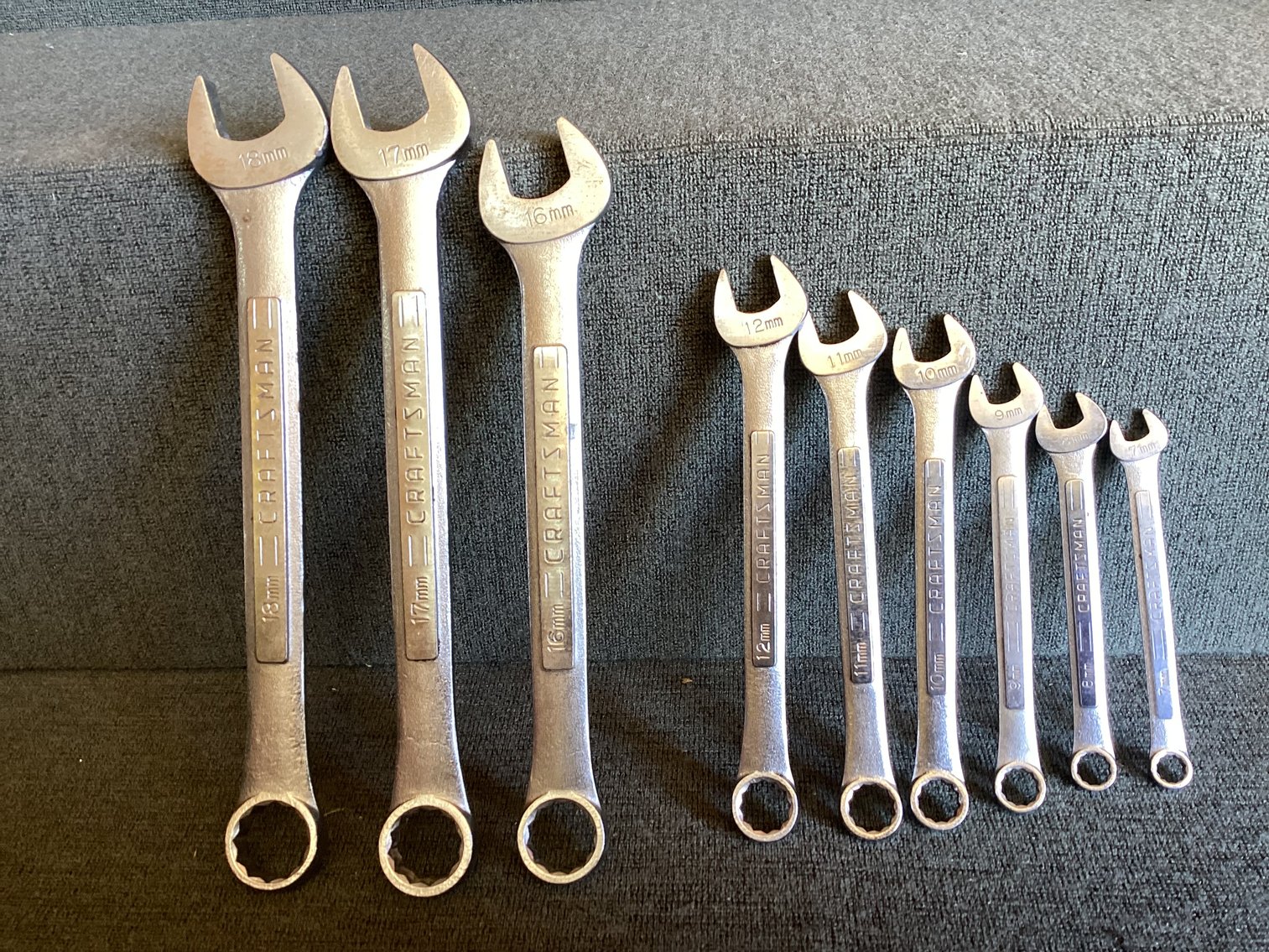 Image for Craftsman Combination Metric Wrenches
