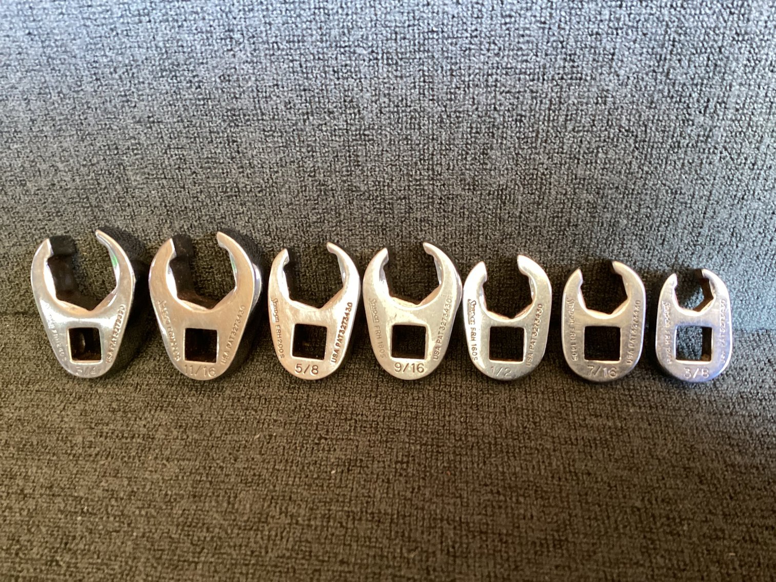 Image for Snap On Crow Foot Wrench Heads