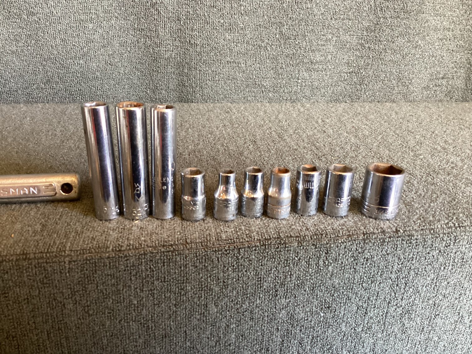 Image for Craftsman 1/4” Drive with Sockets