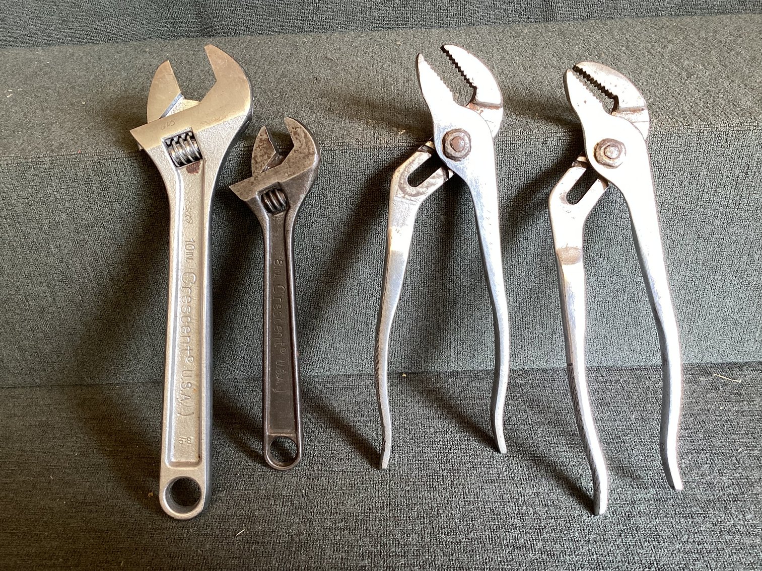 Image for Craftsman Channel locks and Crescent Adjustable Wrenches