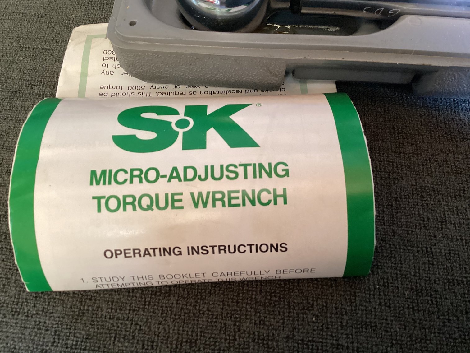 Image for S&K Micro Adjusting Torque Wrench
