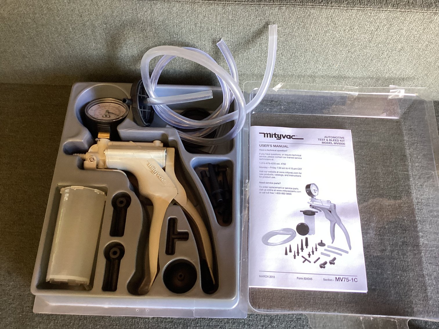 Image for MiteyVac Auto Test and Bleed Kit