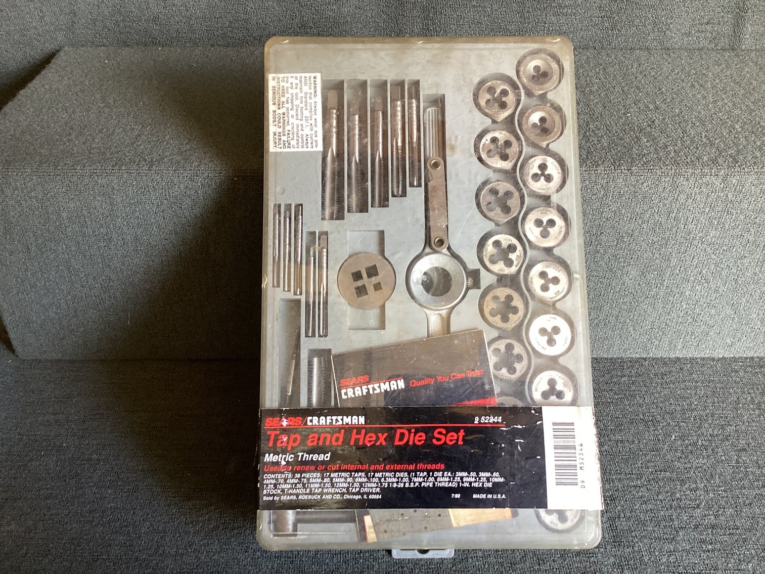 Image for Craftsman Tap & Hex Die Set