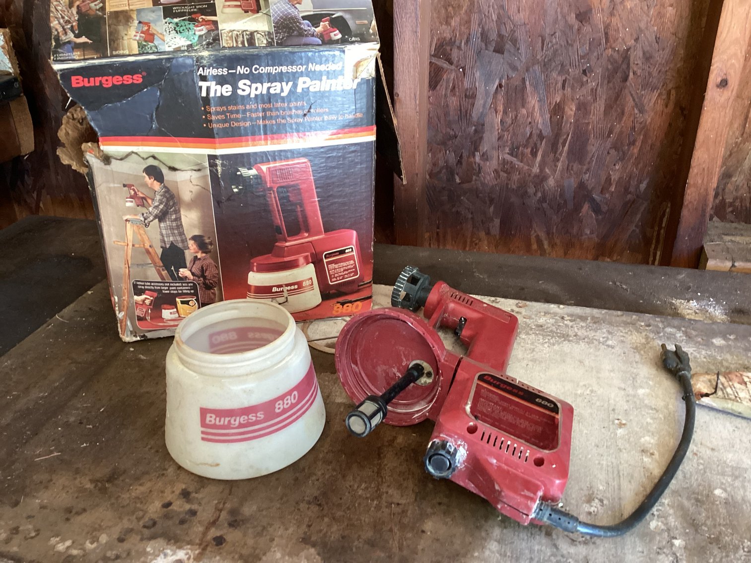 Image for Burgess 880 Paint Sprayer