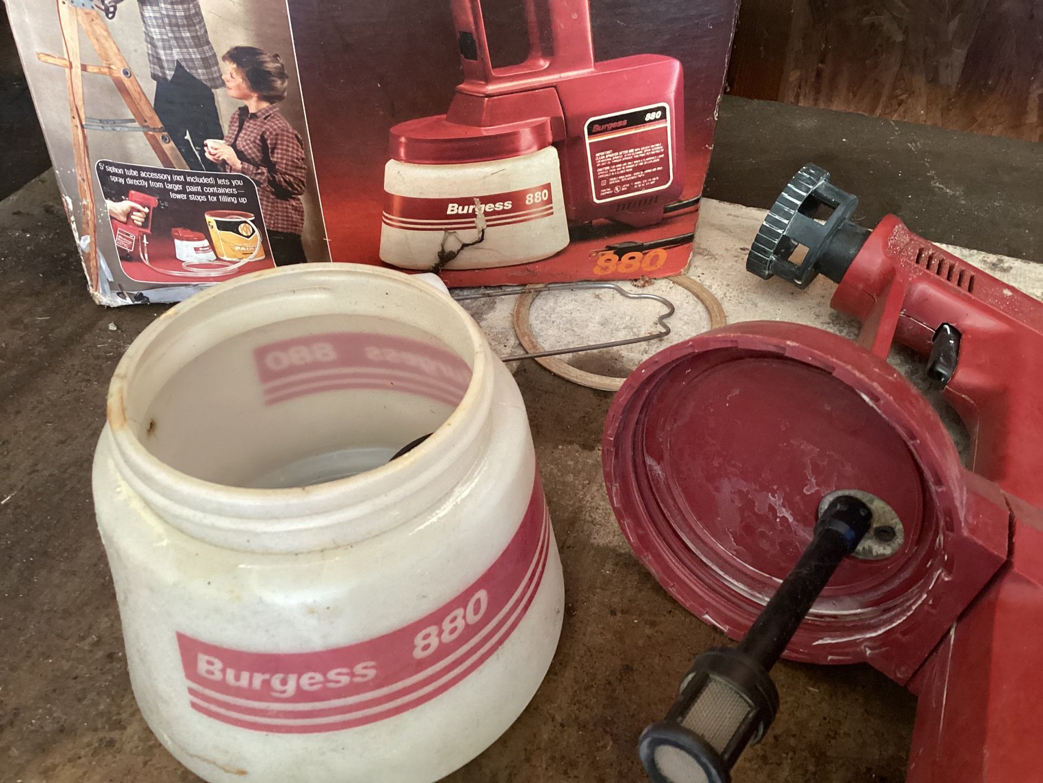 Image for Burgess 880 Paint Sprayer