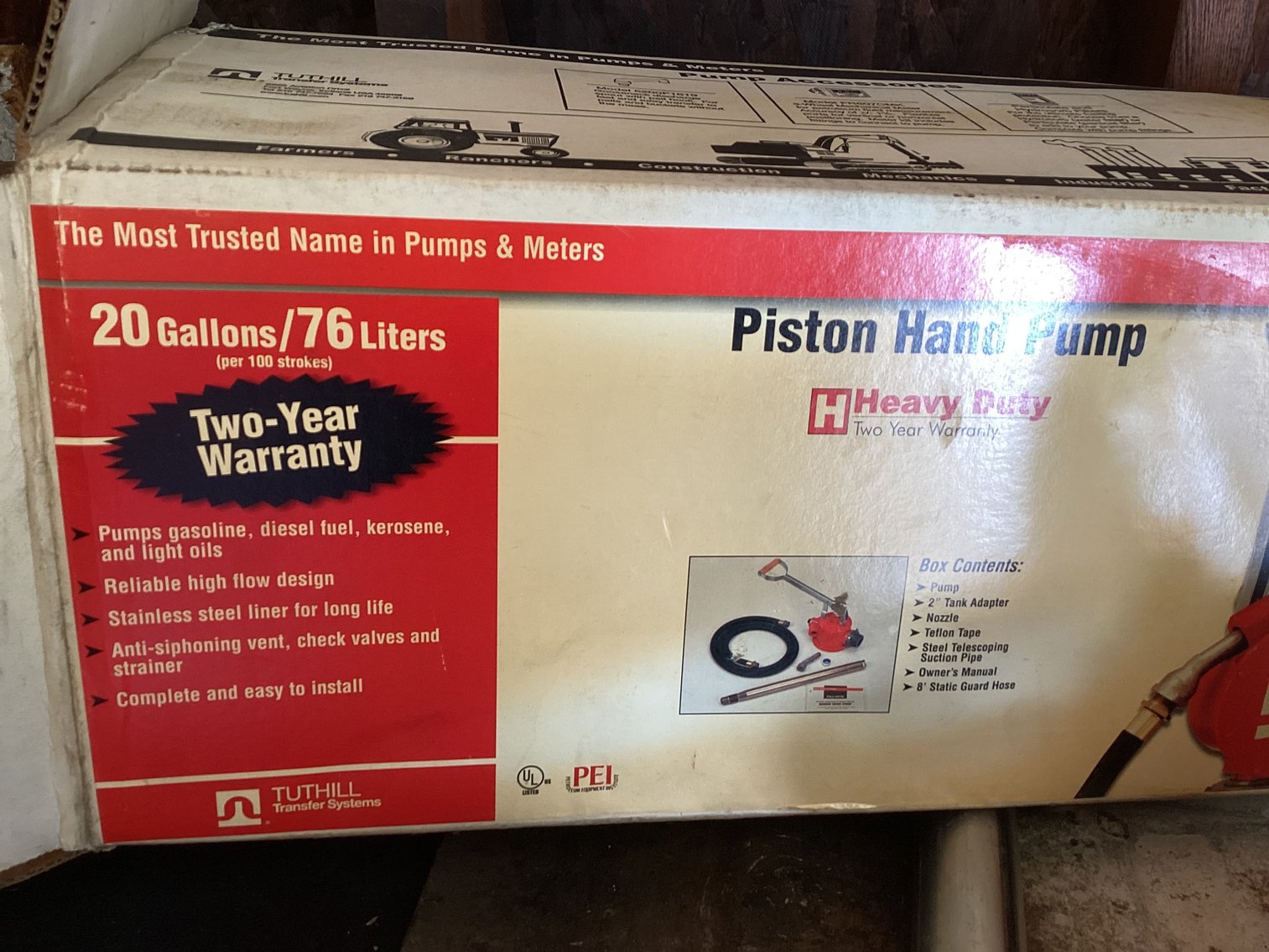 Image for Piston Hand Pump