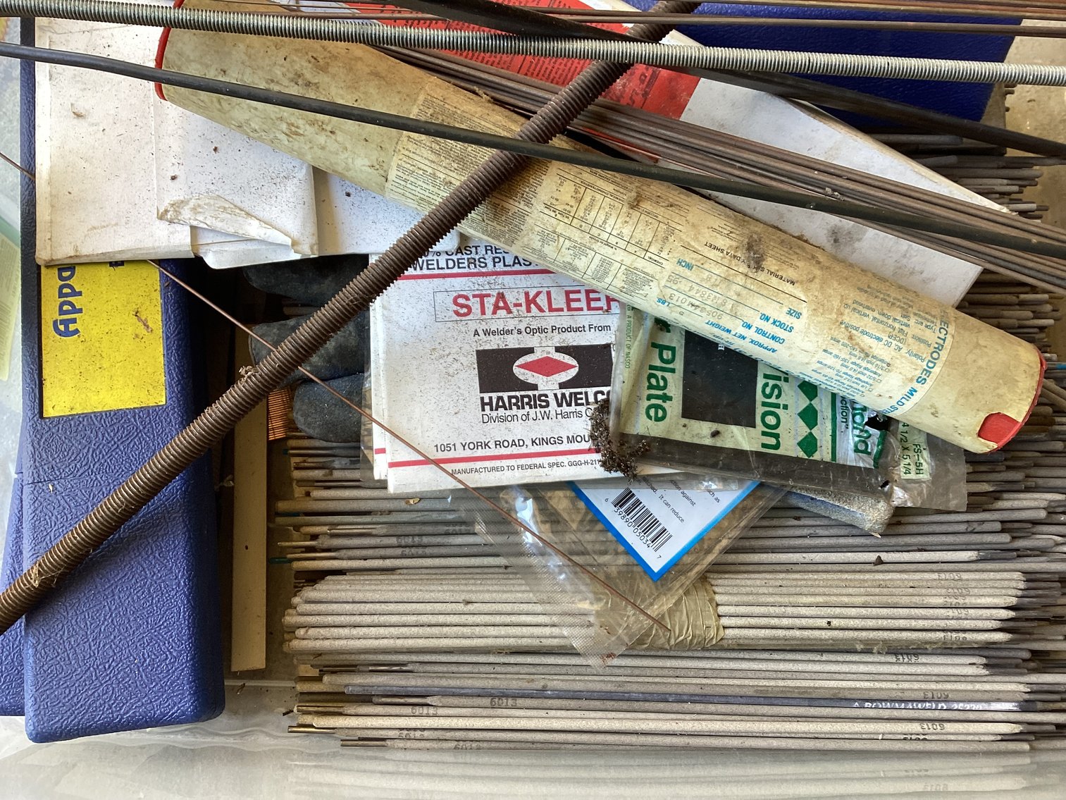 Image for Large Bin of Welding Sticks