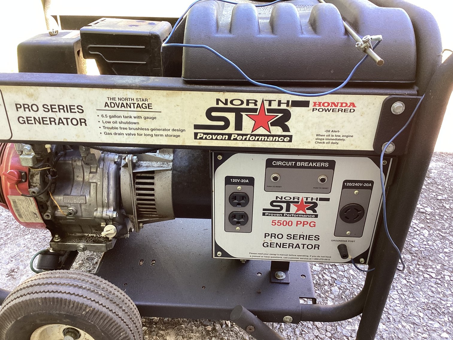Image for North Star Pro Series 5500 Generator
