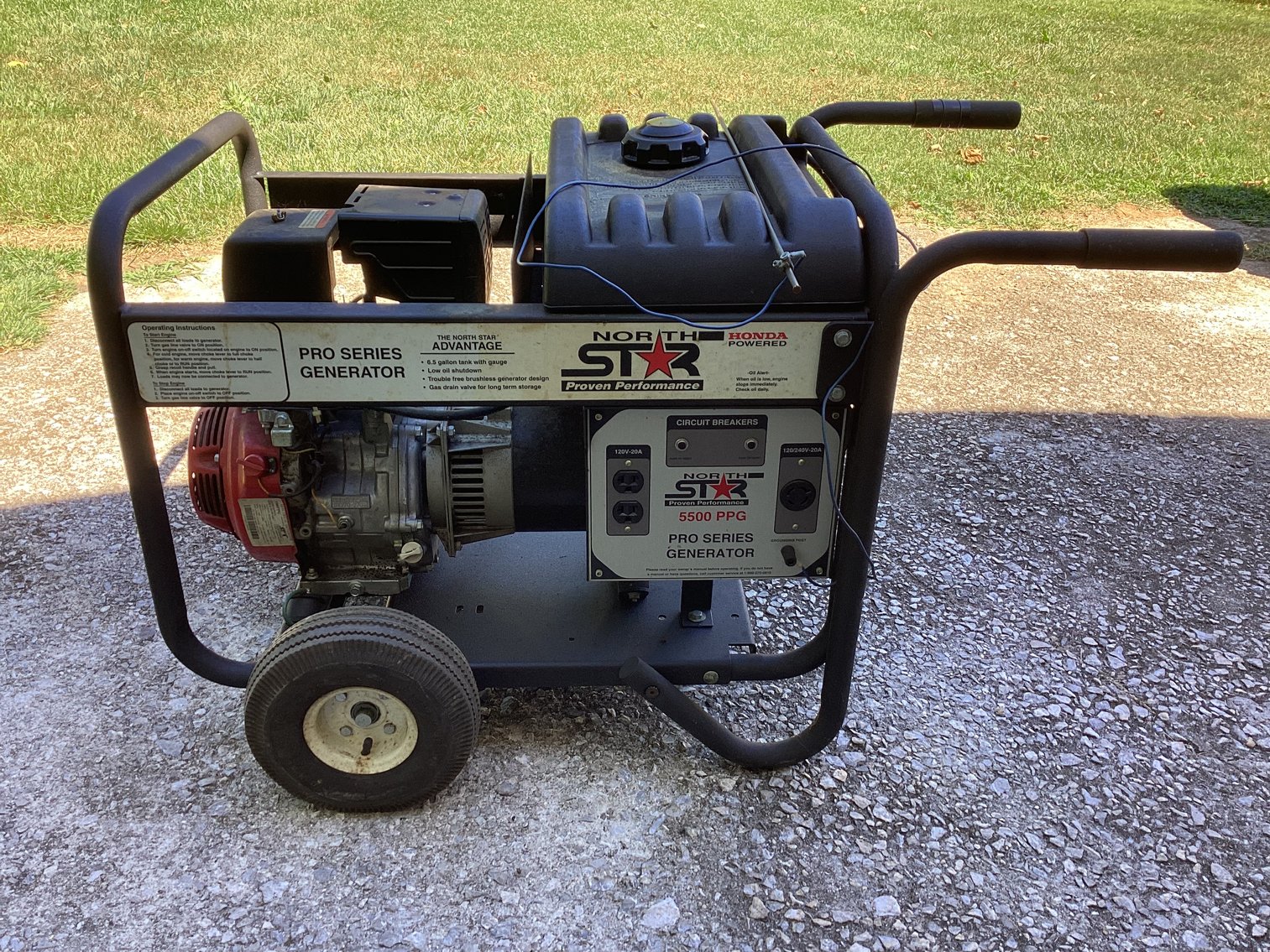 Image for North Star Pro Series 5500 Generator