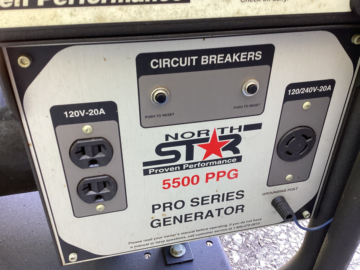 Image for North Star Pro Series 5500 Generator