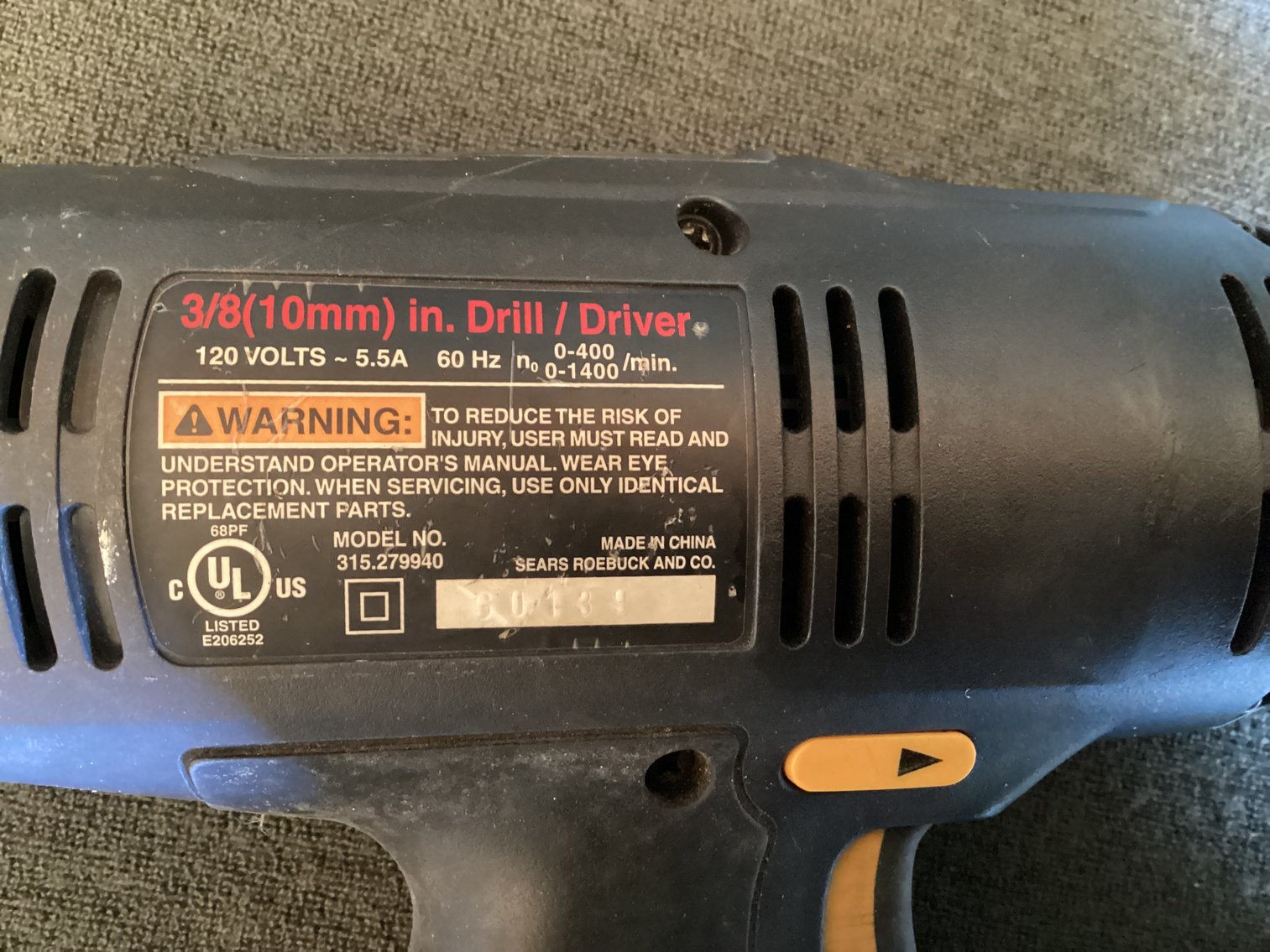 Image for Craftsman Corded Drill & Accessories