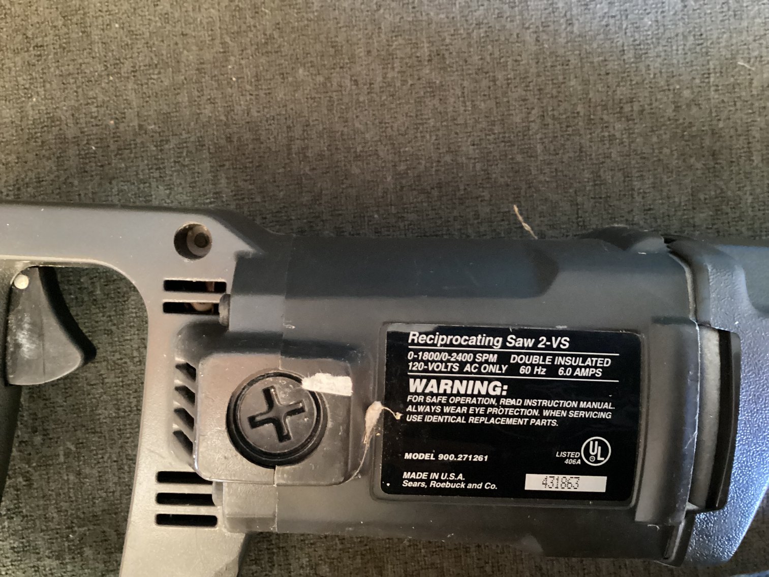 Image for Craftsman Corded Reciprocating Saw