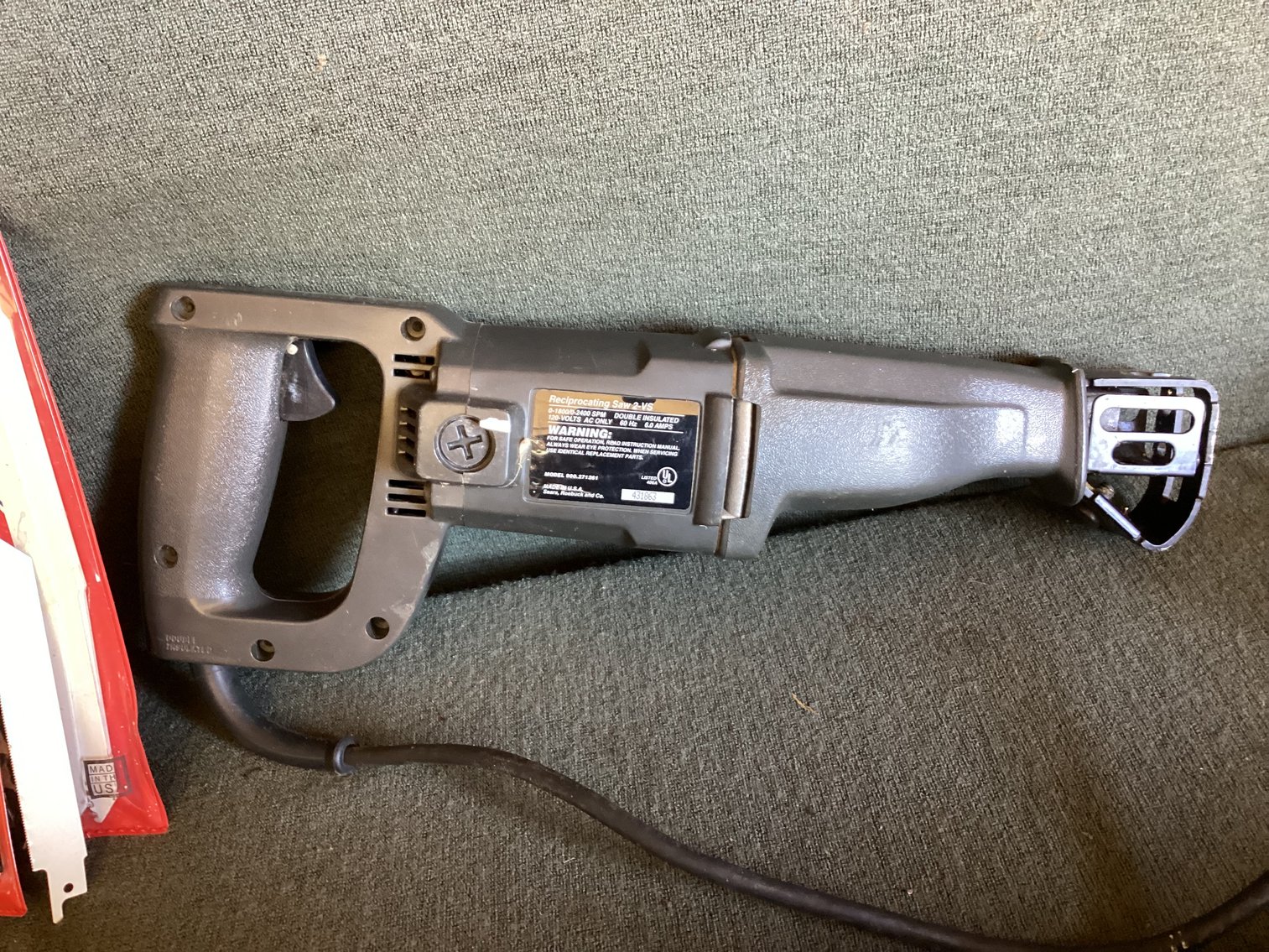 Image for Craftsman Corded Reciprocating Saw