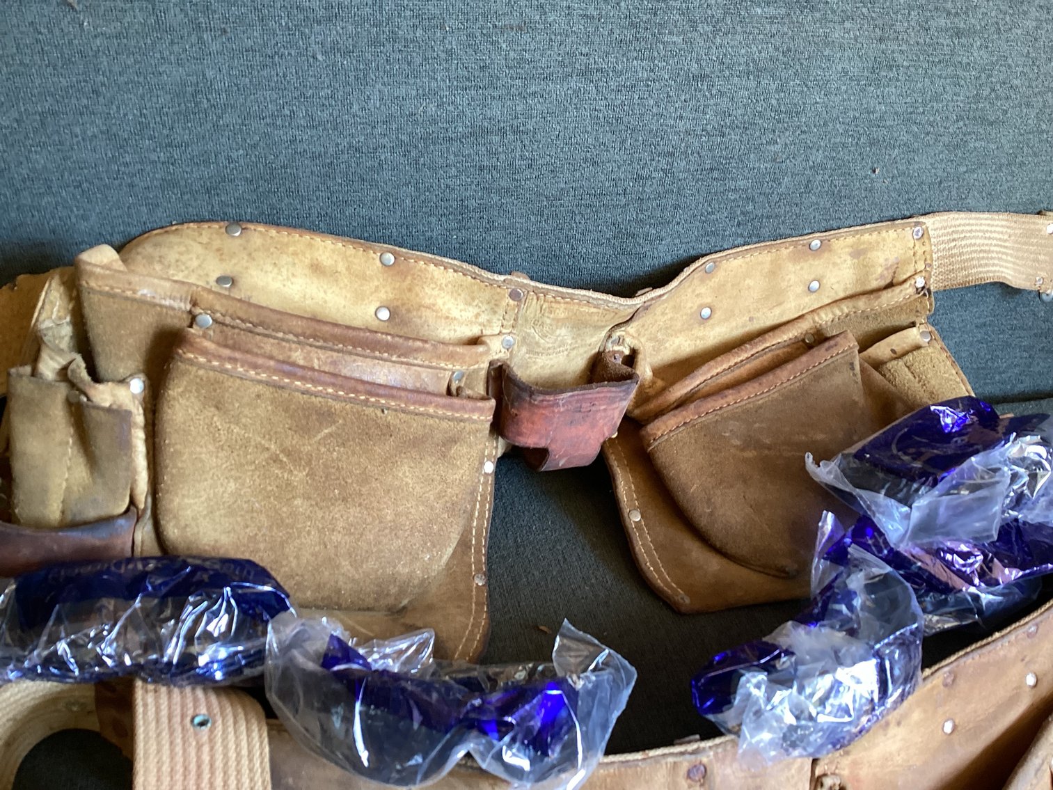 Image for Leather Tool Belts and Hard Hat