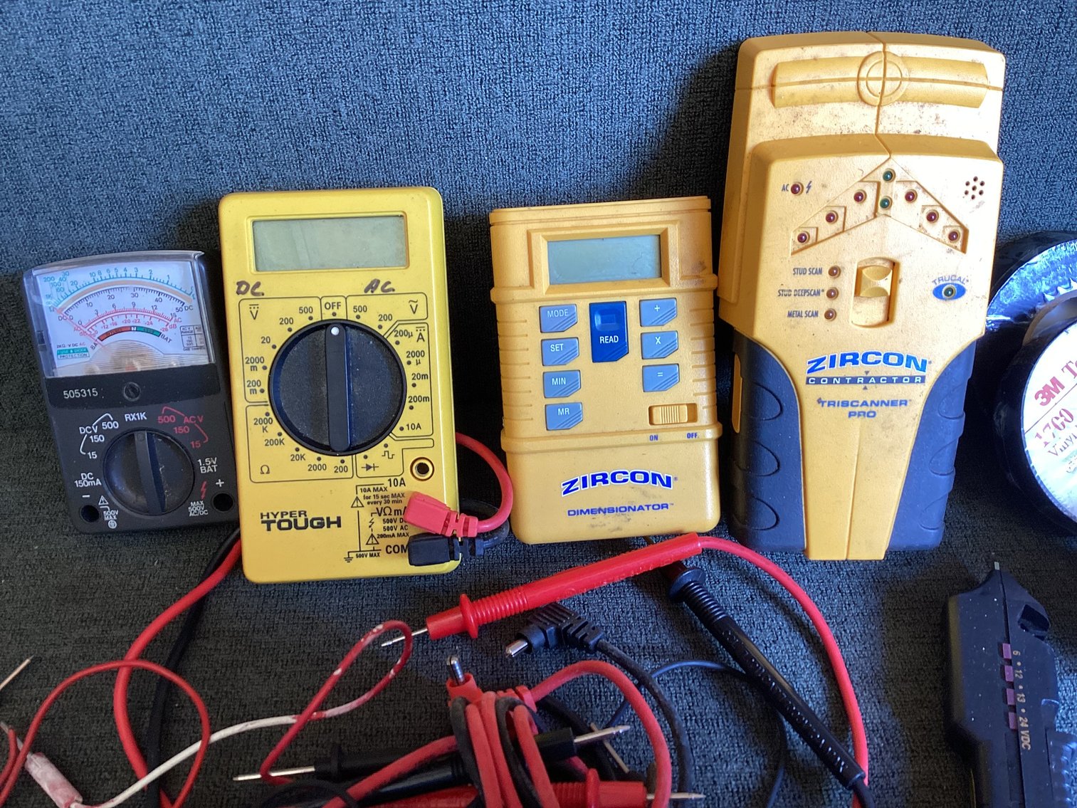 Image for Circuit Testers, Stud Finders, and More