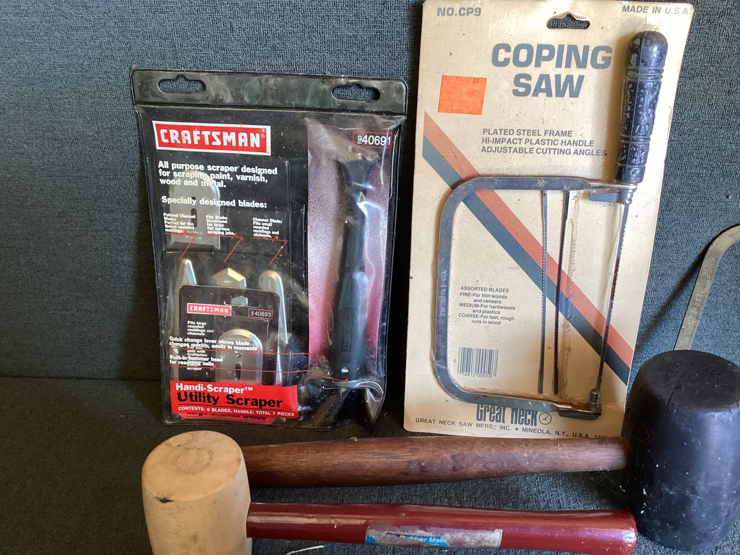 Image for Craftsman Utility Scraper, Pull Saw, and More