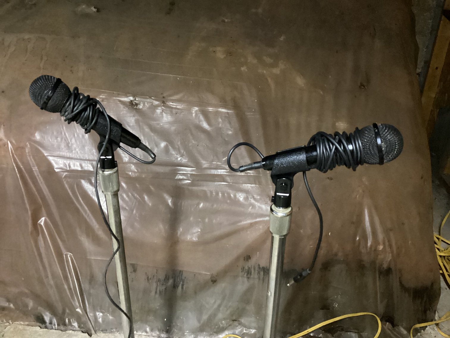 Image for Adam Dynamic Microphones on Stands