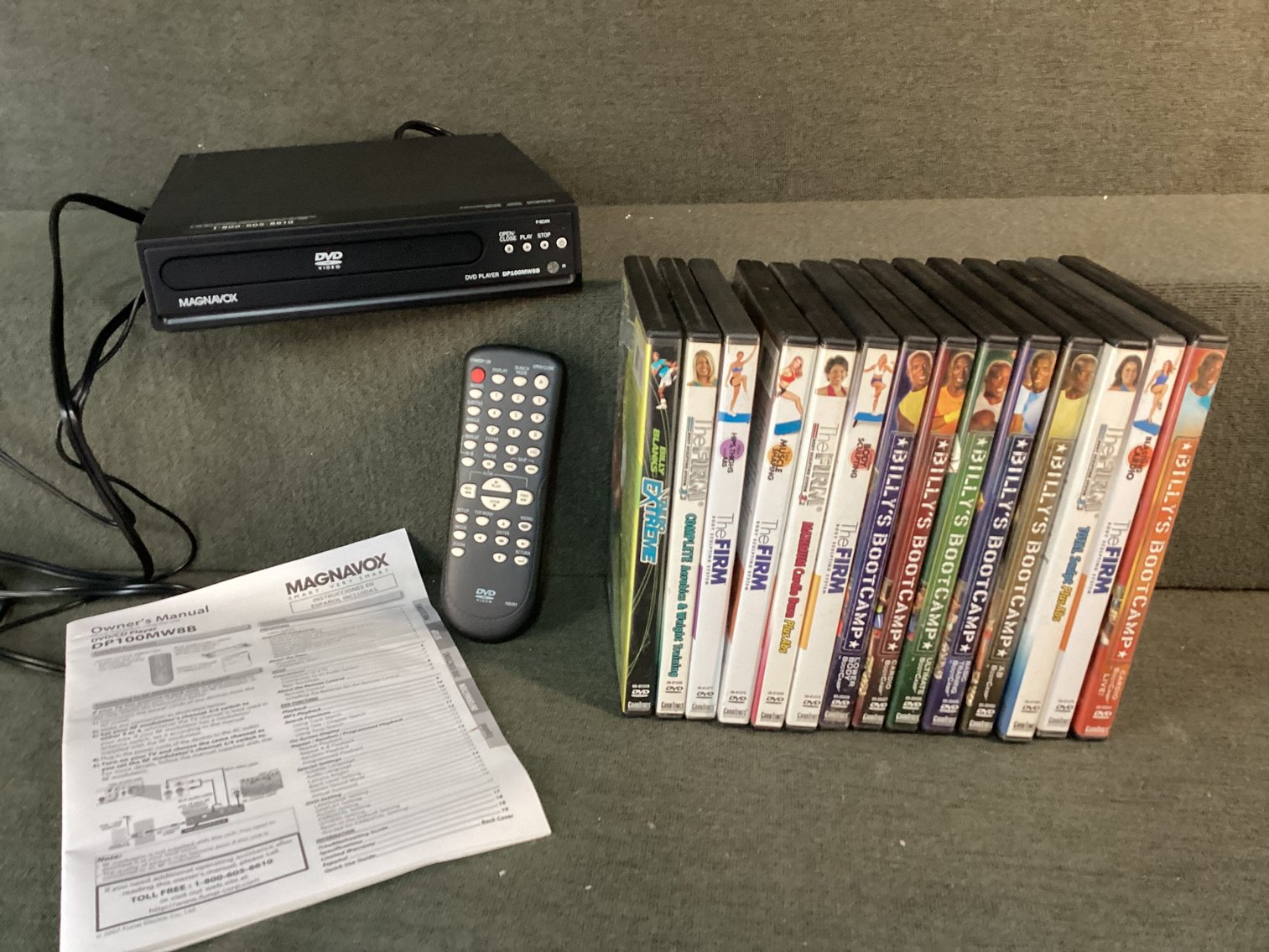 Image for DVD Player and Exercise DVD’s