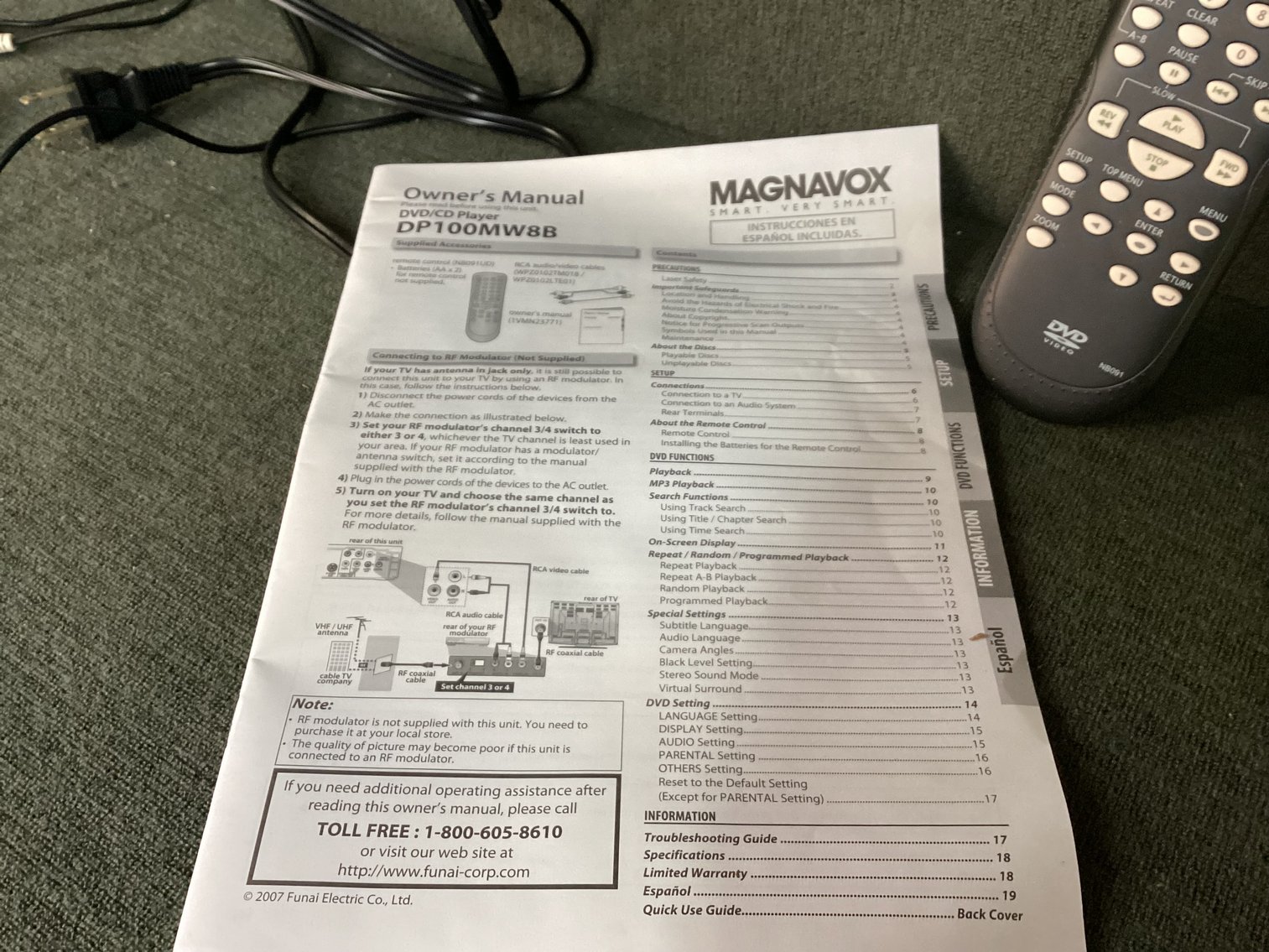 Image for DVD Player and Exercise DVD’s