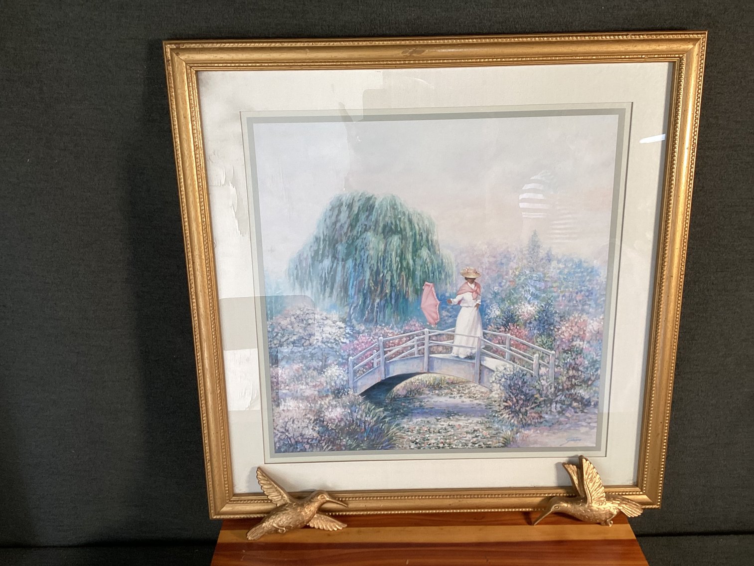 Image for Cedar Box, Print, and Hummingbirds