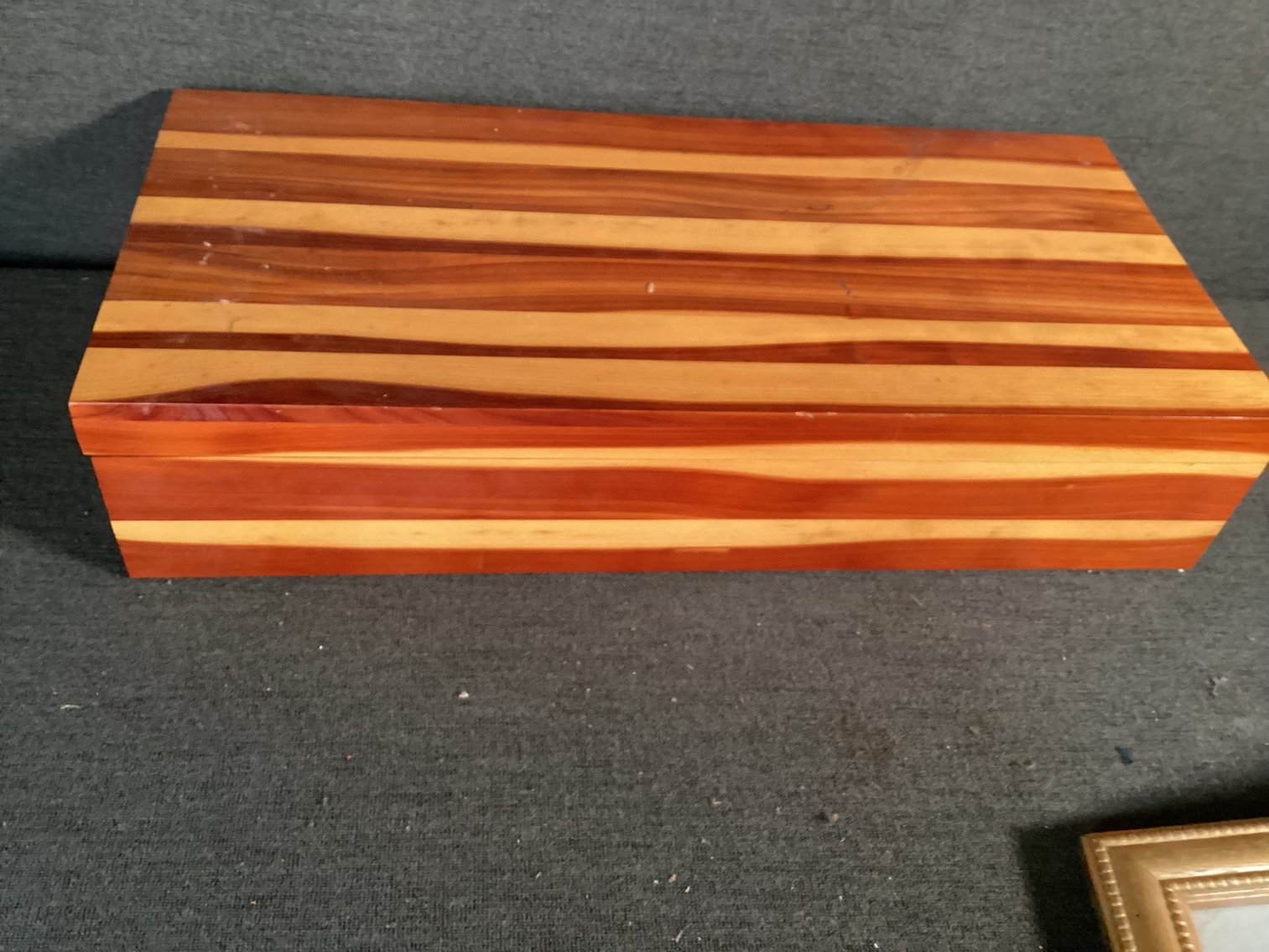 Image for Cedar Box, Print, and Hummingbirds