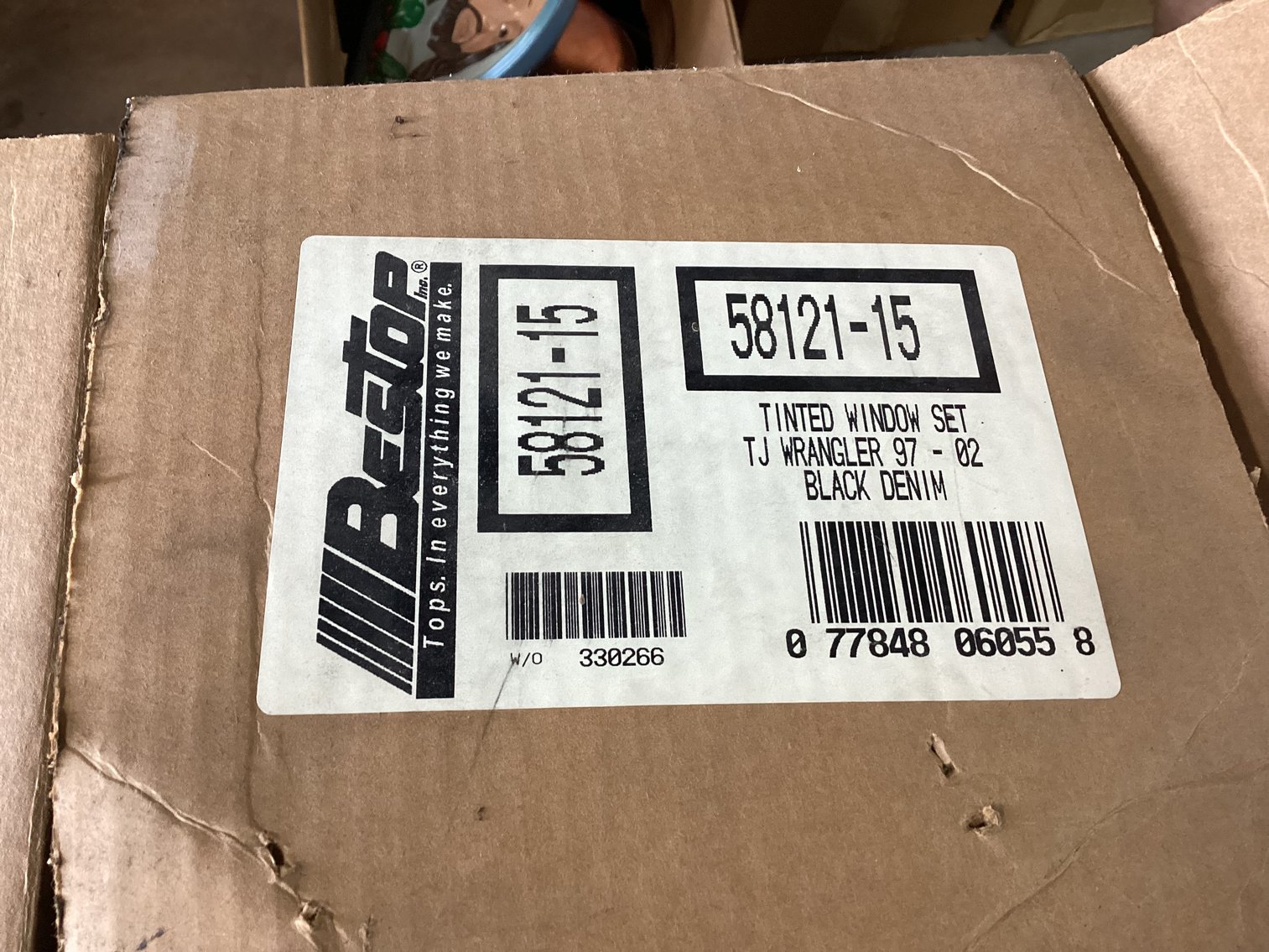 Image for Windows for 2004 Jeep Wrangler Soft Top