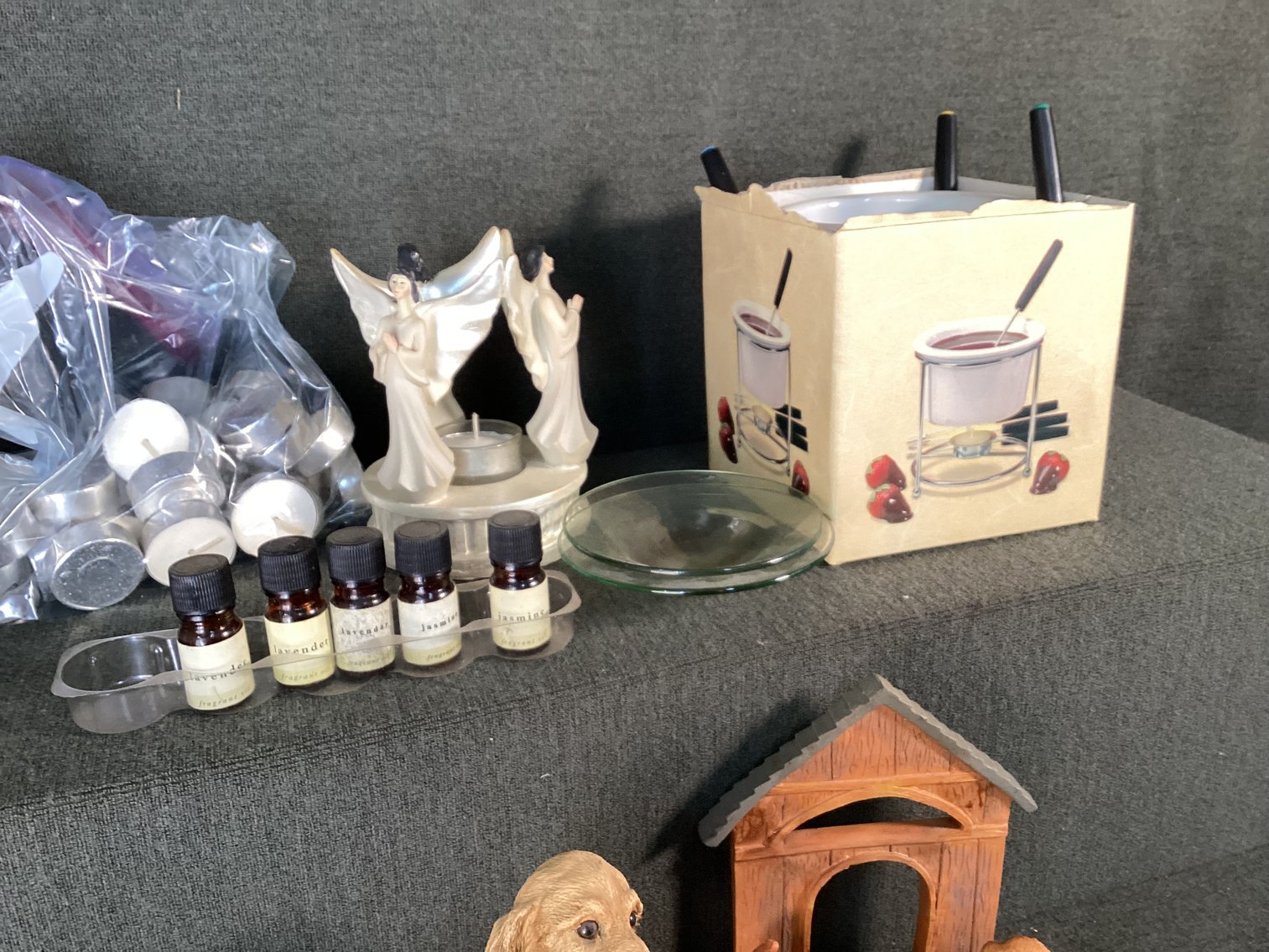 Image for Candles, Teapot, and Decor items