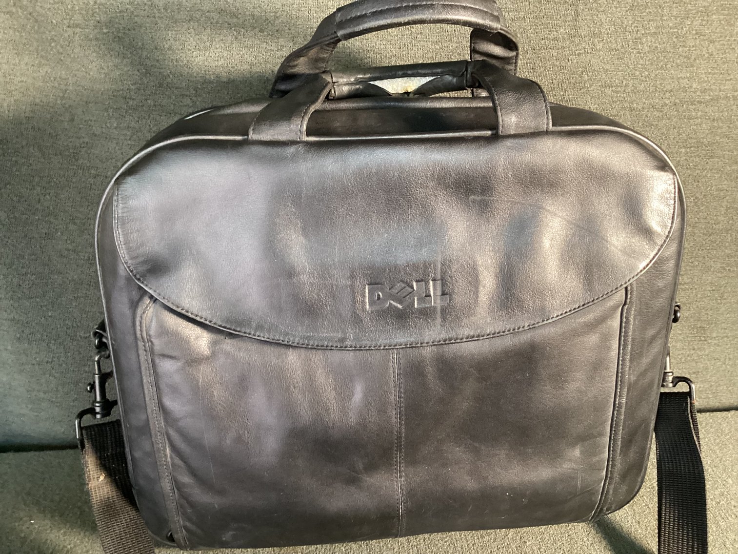 Image for Leather Computer Carrying Bag