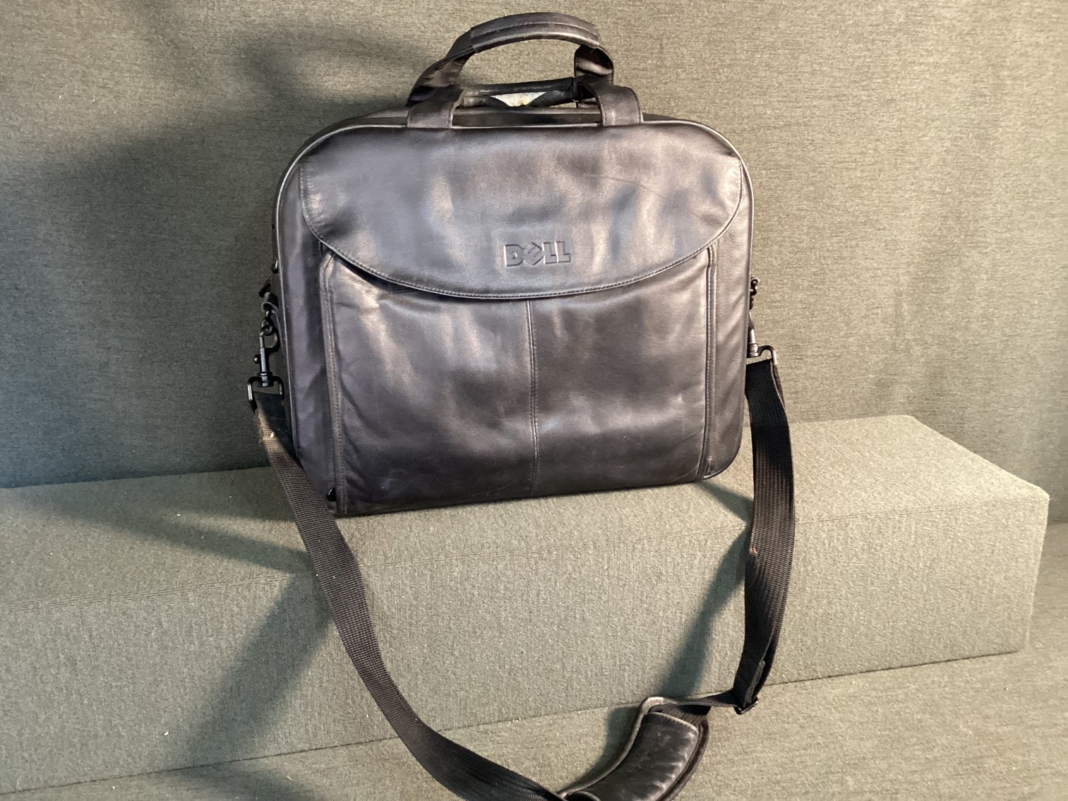 Image for Leather Computer Carrying Bag