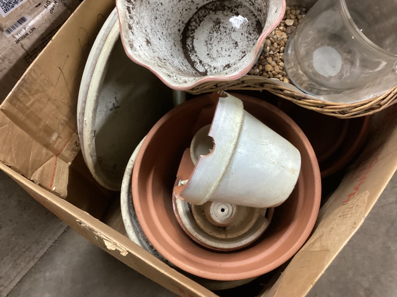 Image for Collection of flower pots